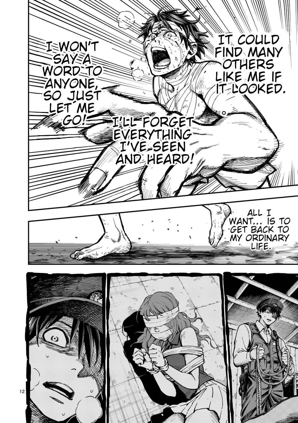 Darwin no Taizai Chapter 2: 『Escape』 - Page 12