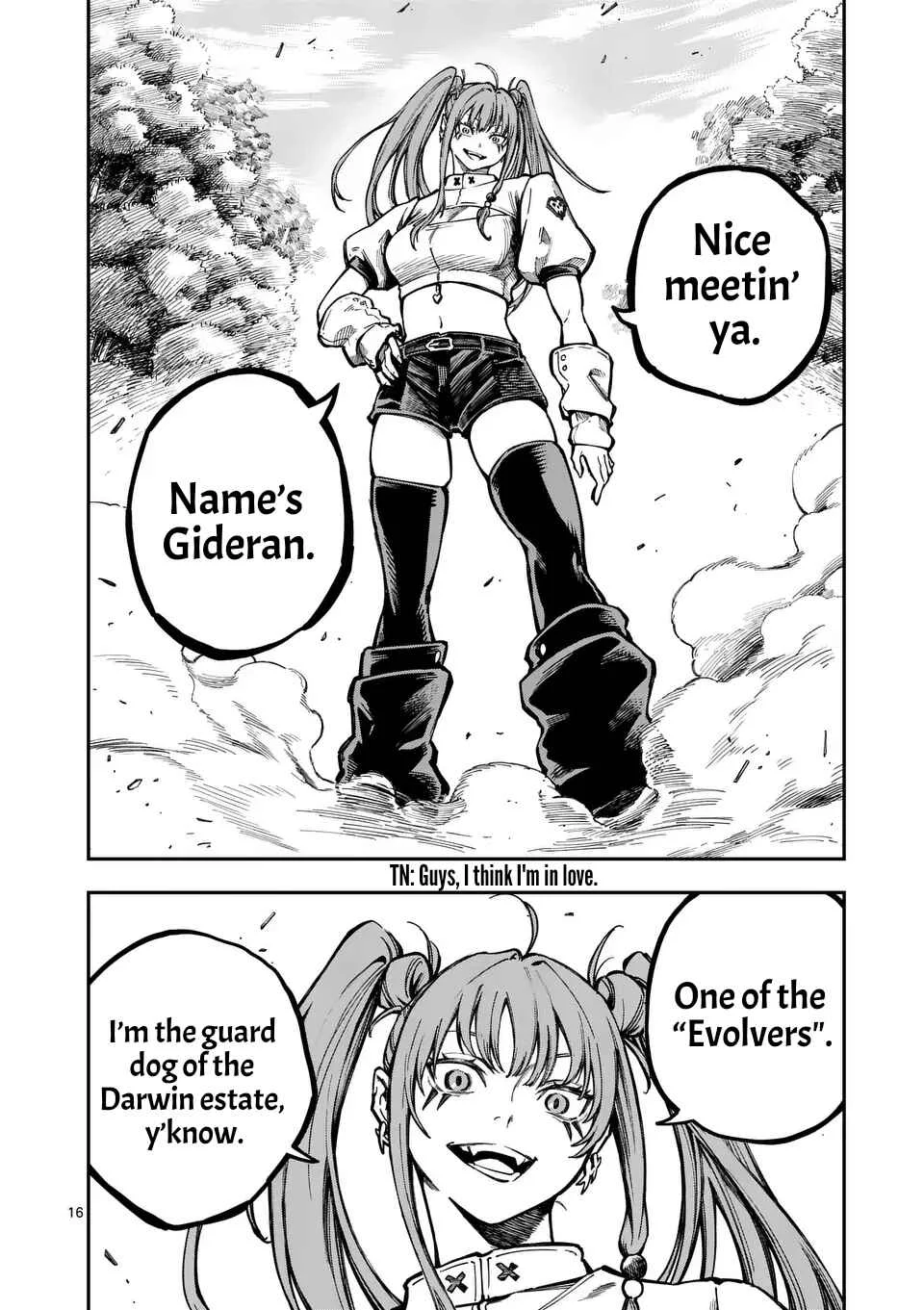 Darwin no Taizai Chapter 2: 『Escape』 - Page 16