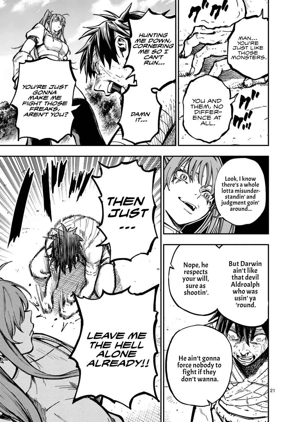 Darwin no Taizai Chapter 2: 『Escape』 - Page 21