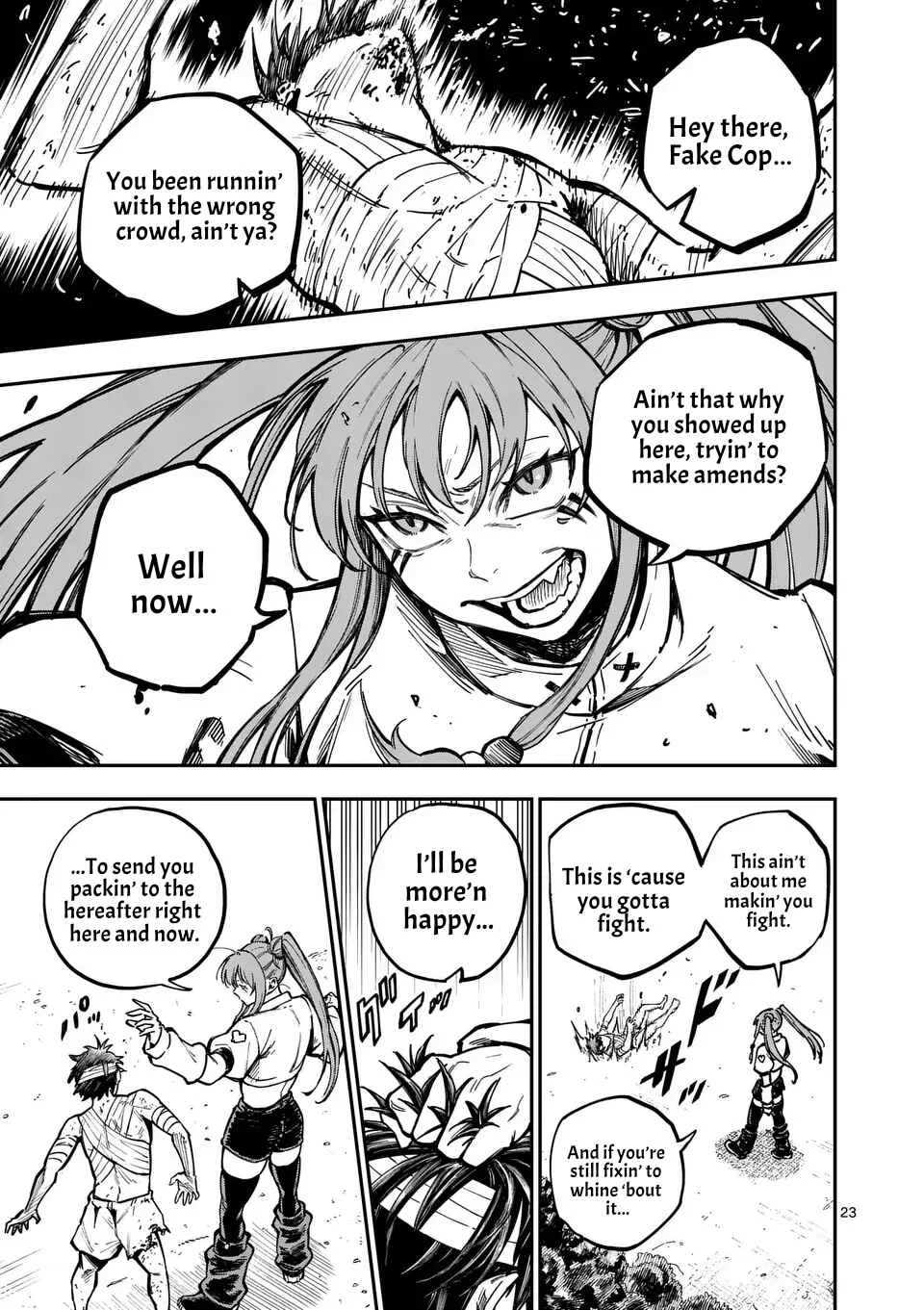 Darwin no Taizai Chapter 2: 『Escape』 - Page 23