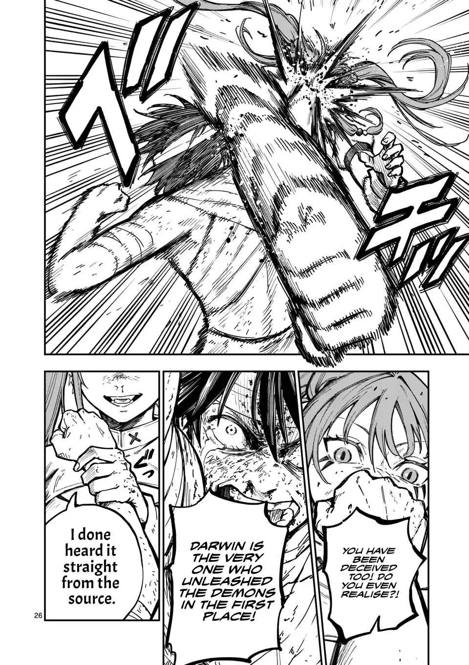 Darwin no Taizai Chapter 2: 『Escape』 - Page 26
