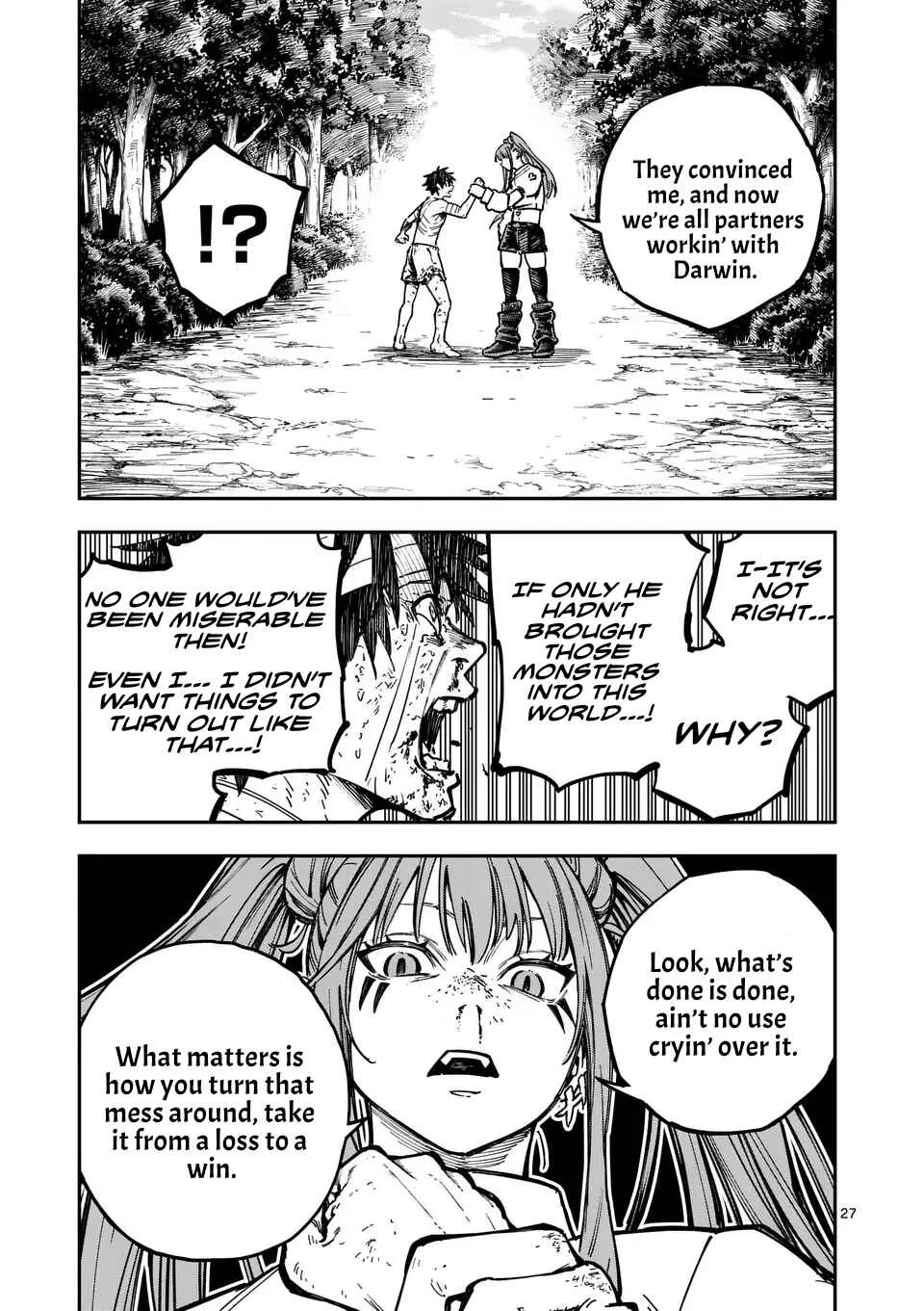 Darwin no Taizai Chapter 2: 『Escape』 - Page 27