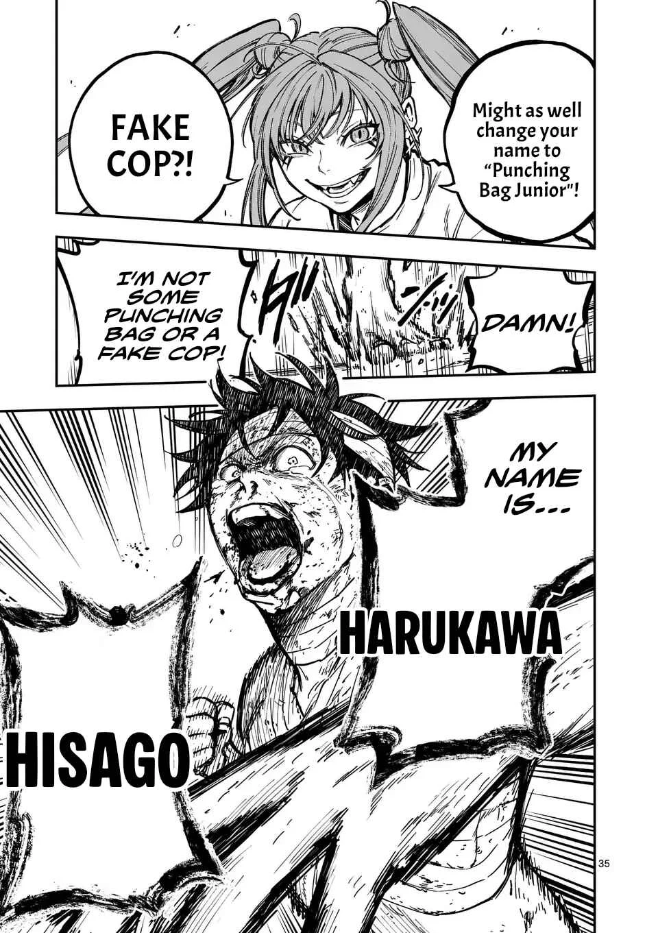 Darwin no Taizai Chapter 2: 『Escape』 - Page 35