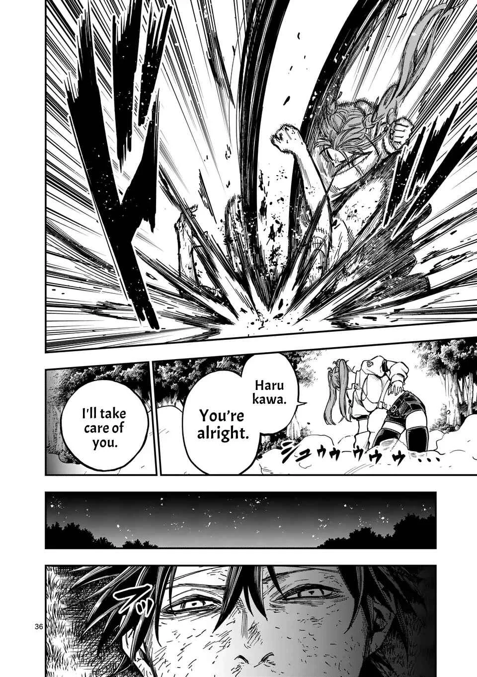 Darwin no Taizai Chapter 2: 『Escape』 - Page 36