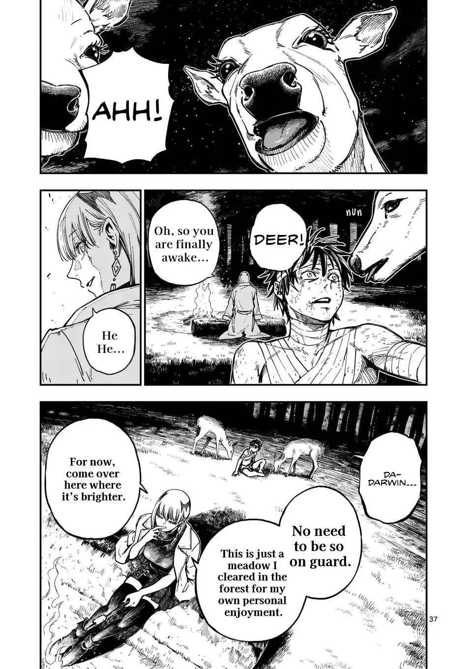 Darwin no Taizai Chapter 2: 『Escape』 - Page 37