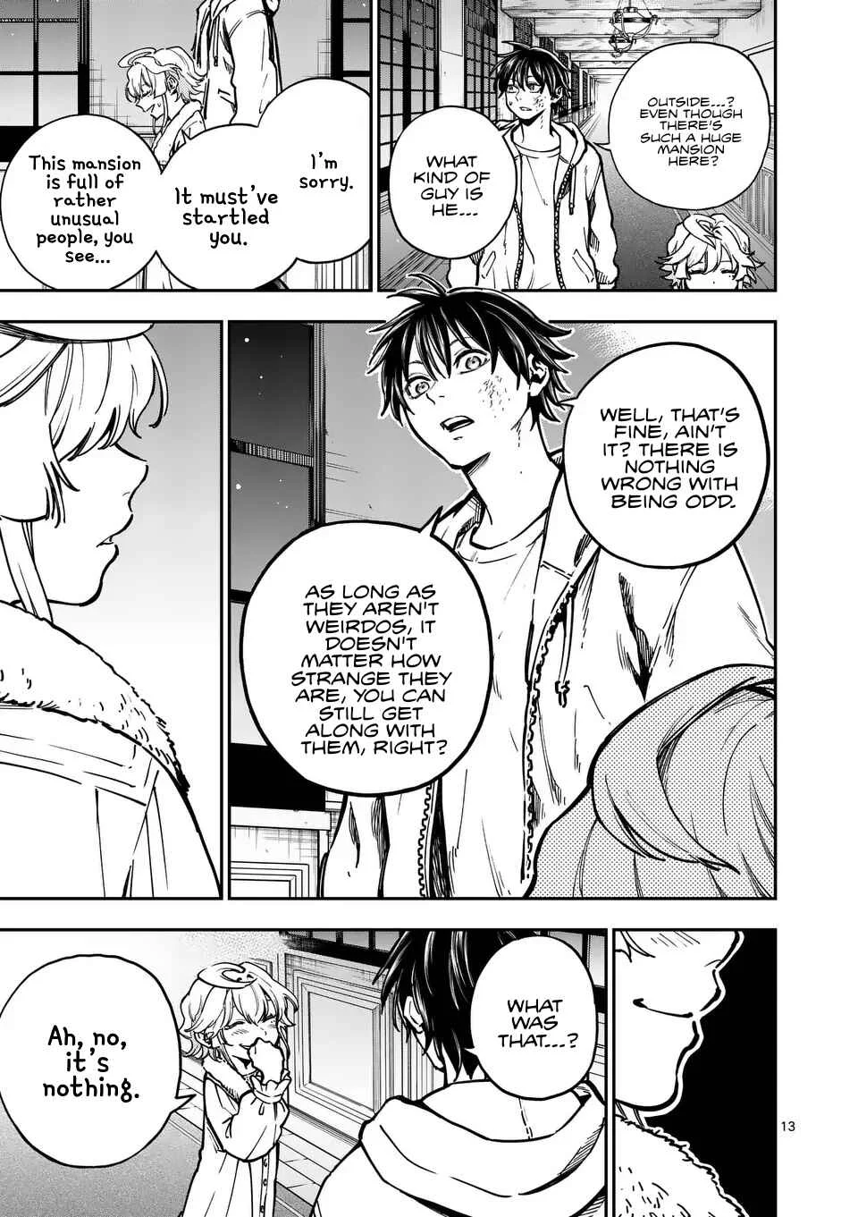 Darwin no Taizai Chapter 4: 『A wonderful night for you』 - Page 13