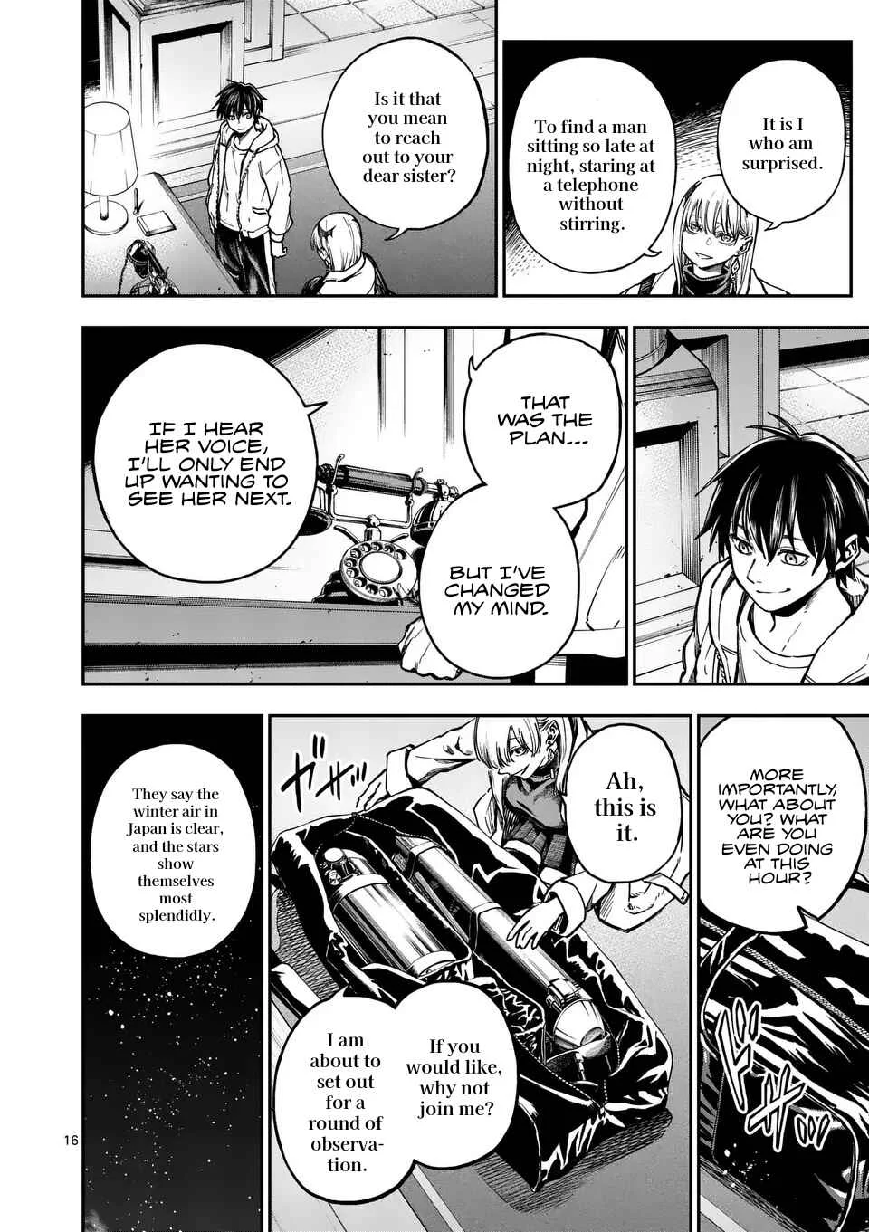 Darwin no Taizai Chapter 4: 『A wonderful night for you』 - Page 16