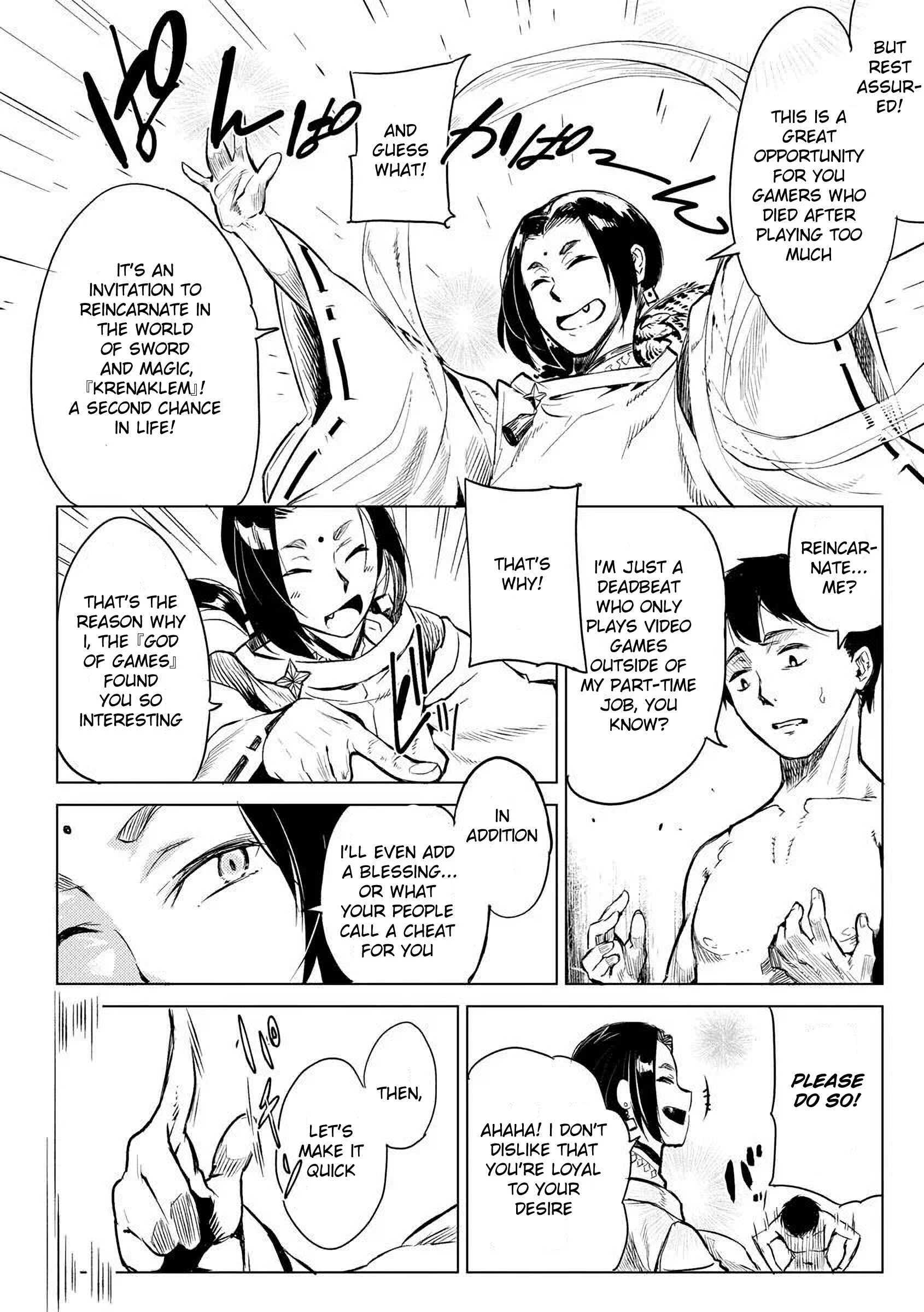 Deck Hitotsu de Isekai Tanbou Chapter 1 - Page 9