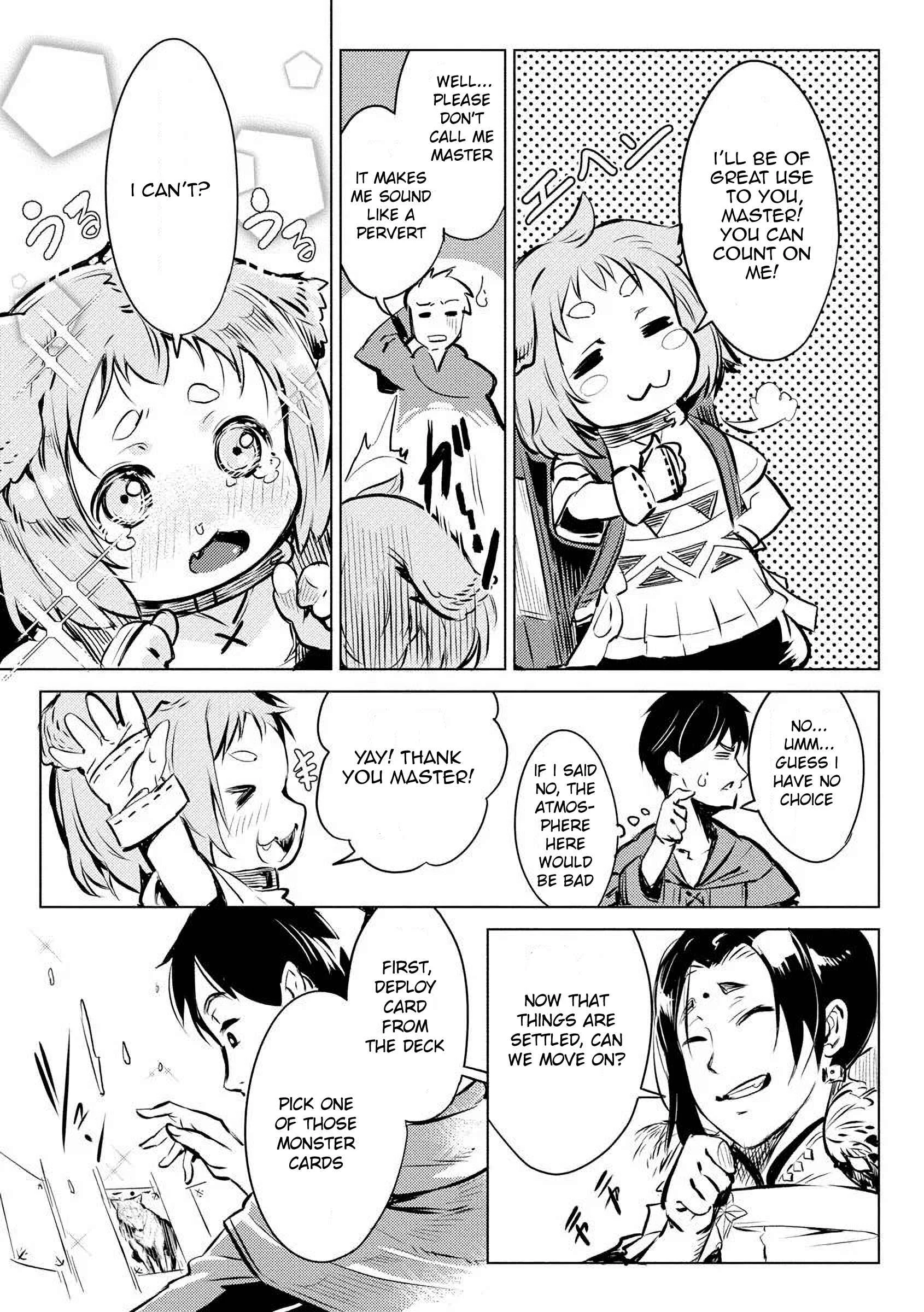 Deck Hitotsu de Isekai Tanbou Chapter 1 - Page 18