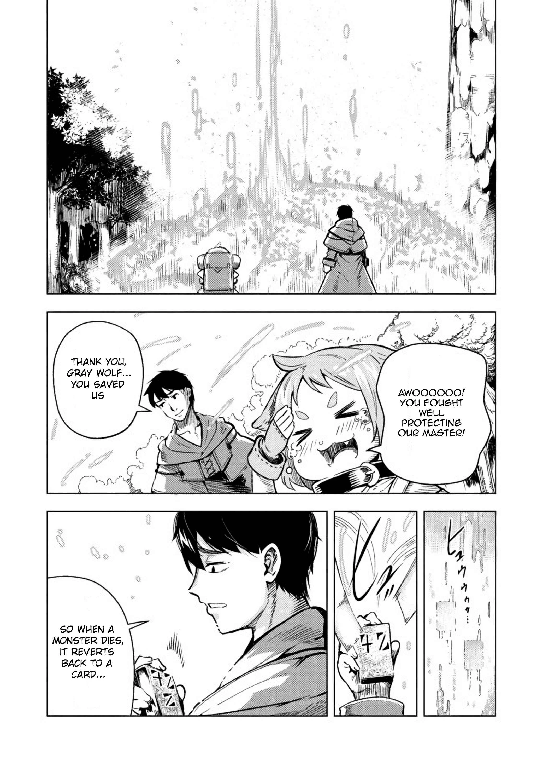 Deck Hitotsu de Isekai Tanbou Chapter 2.2 - Page 8
