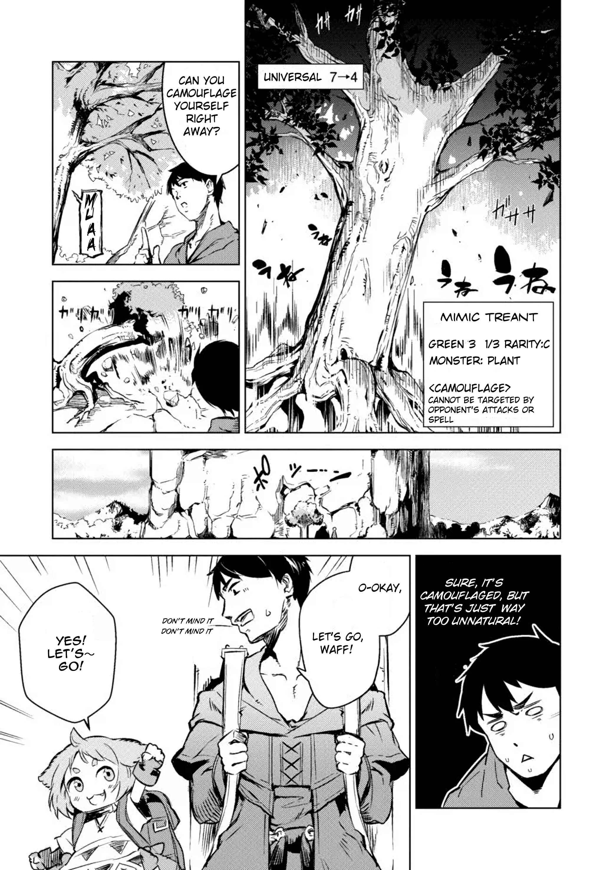 Deck Hitotsu de Isekai Tanbou Chapter 3.1 - Page 6