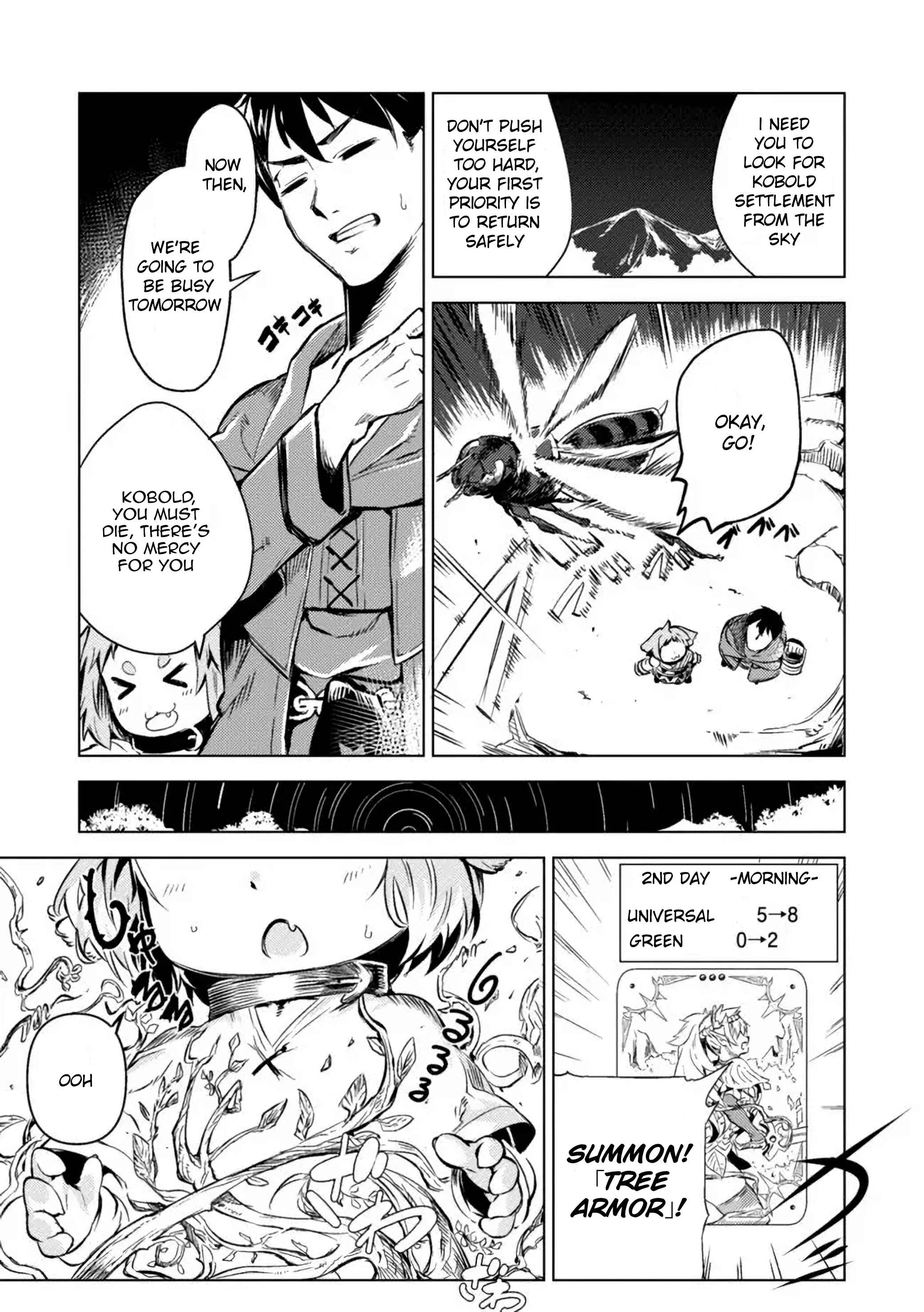 Deck Hitotsu de Isekai Tanbou Chapter 3.2 - Page 14