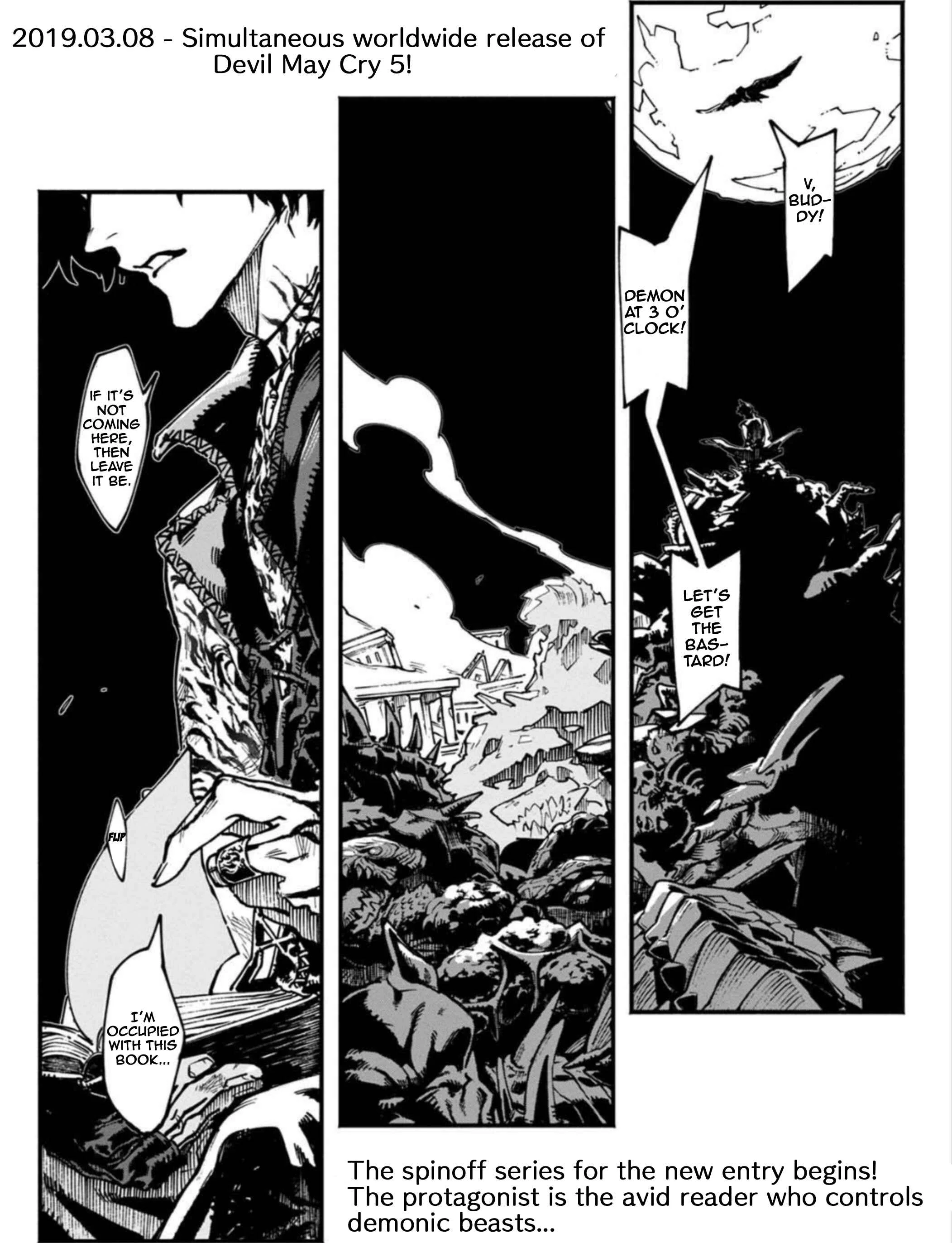 Devil May Cry 5 – Visions of V – Chapter 0 - Page 1
