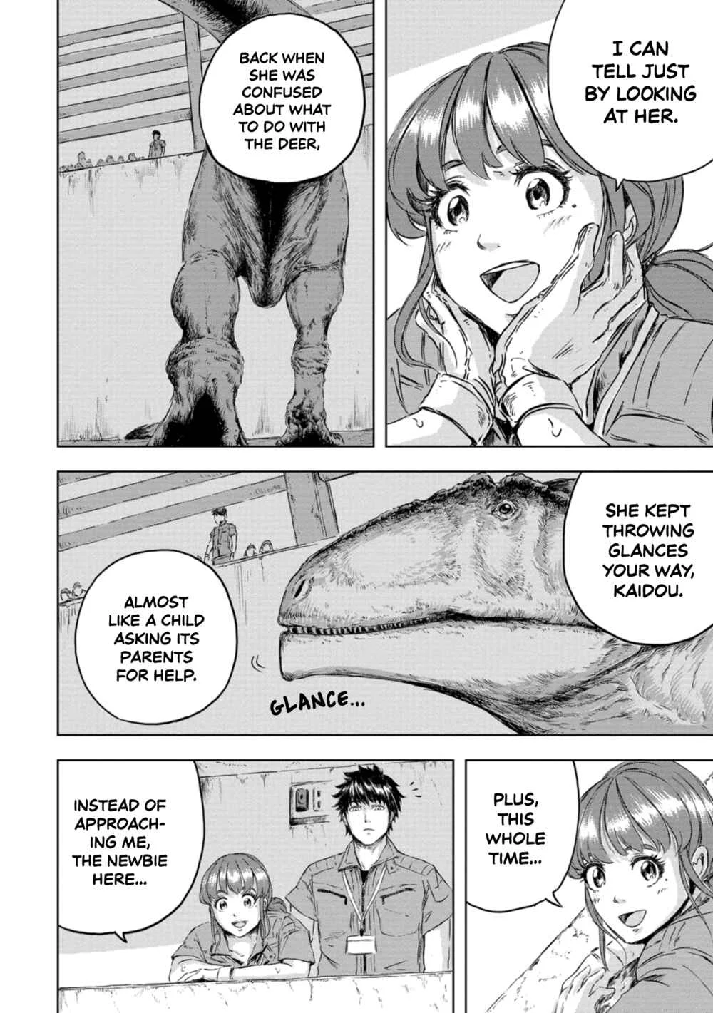 Dinosaurs Sanctuary Chapter 1: Sweet Little Yuki, Spoiled Rotten - Page 40