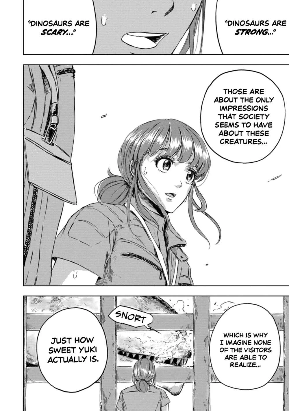 Dinosaurs Sanctuary Chapter 1: Sweet Little Yuki, Spoiled Rotten - Page 44