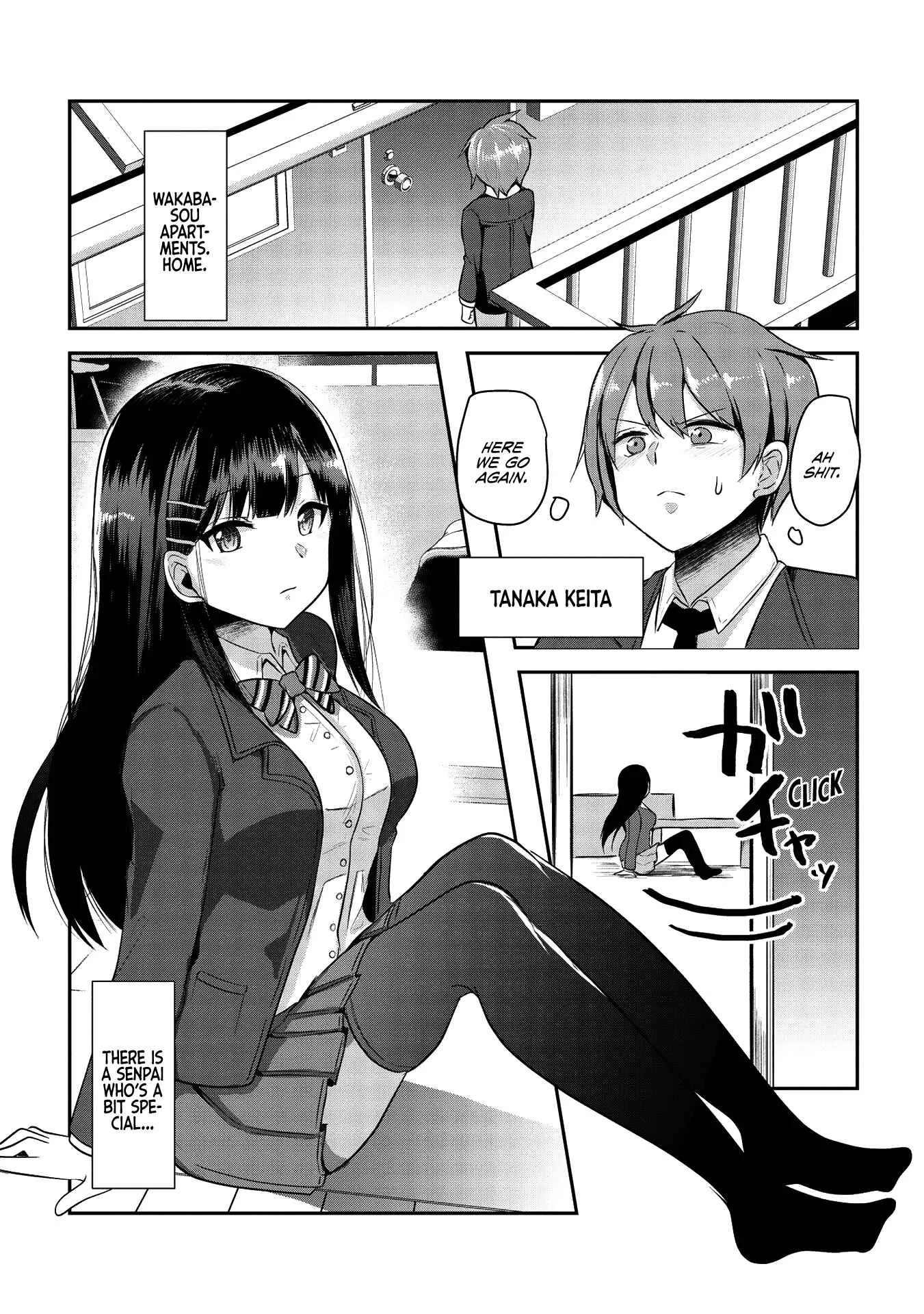 Dokuzetsu Shoujo wa Amanojaku ~Kabegoshi nara Sunao ni Sukitte Ierumon!~ Chapter 1: Yukina-senpai can’t be honest - Page 1