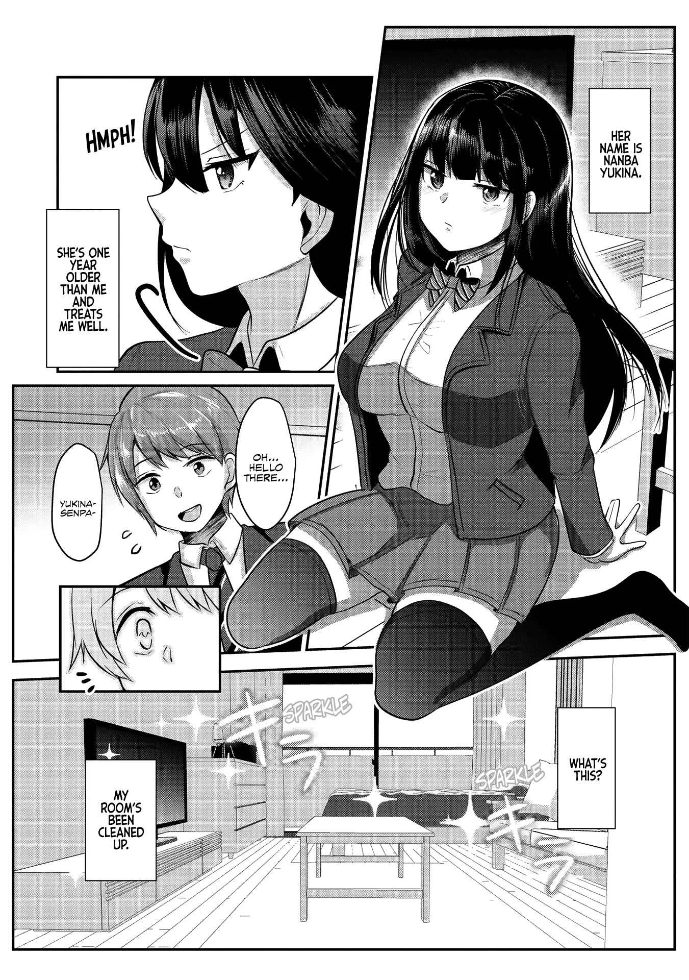 Dokuzetsu Shoujo wa Amanojaku ~Kabegoshi nara Sunao ni Sukitte Ierumon!~ Chapter 1: Yukina-senpai can’t be honest - Page 3