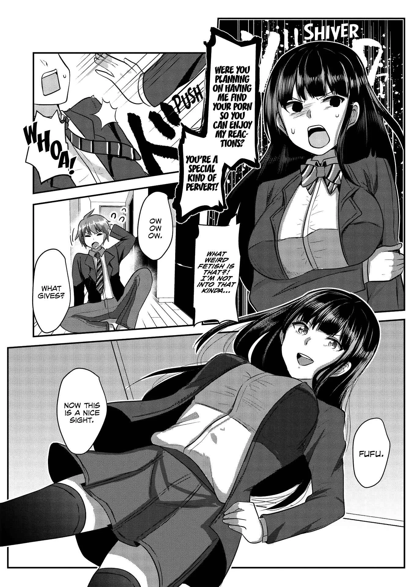 Dokuzetsu Shoujo wa Amanojaku ~Kabegoshi nara Sunao ni Sukitte Ierumon!~ Chapter 1: Yukina-senpai can’t be honest - Page 5