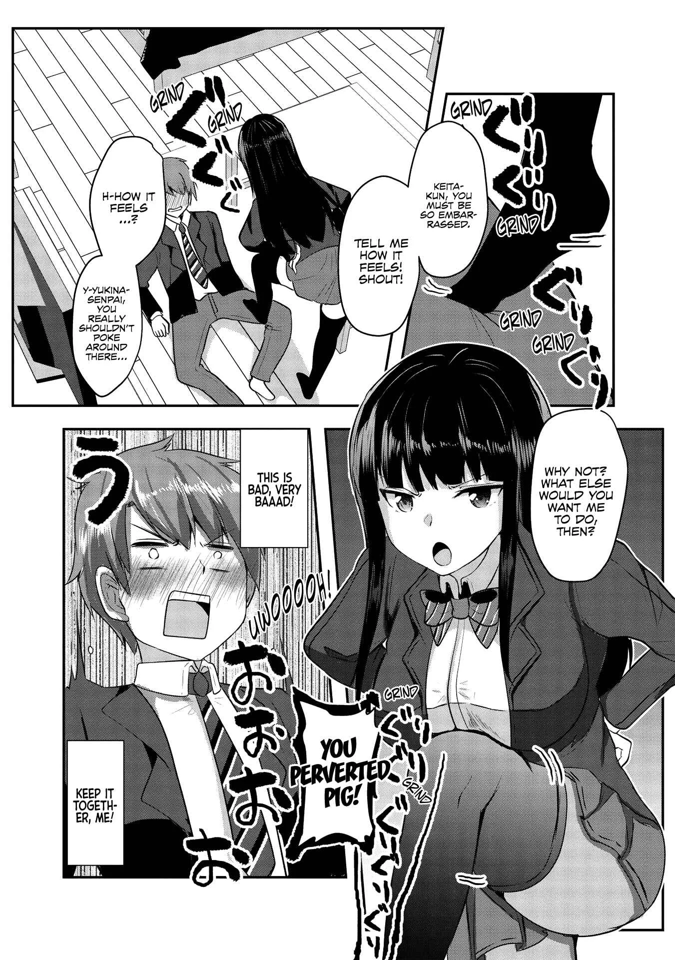 Dokuzetsu Shoujo wa Amanojaku ~Kabegoshi nara Sunao ni Sukitte Ierumon!~ Chapter 1: Yukina-senpai can’t be honest - Page 7