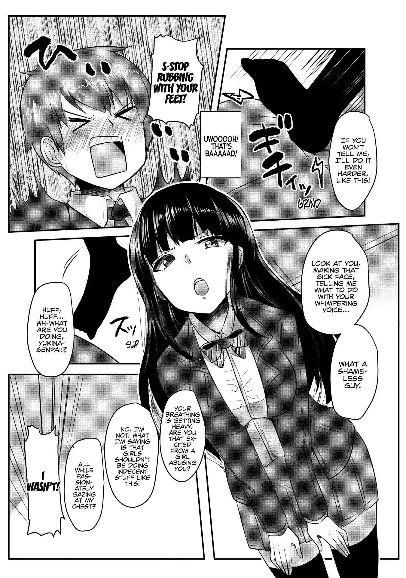 Dokuzetsu Shoujo wa Amanojaku ~Kabegoshi nara Sunao ni Sukitte Ierumon!~ Chapter 1: Yukina-senpai can’t be honest - Page 8