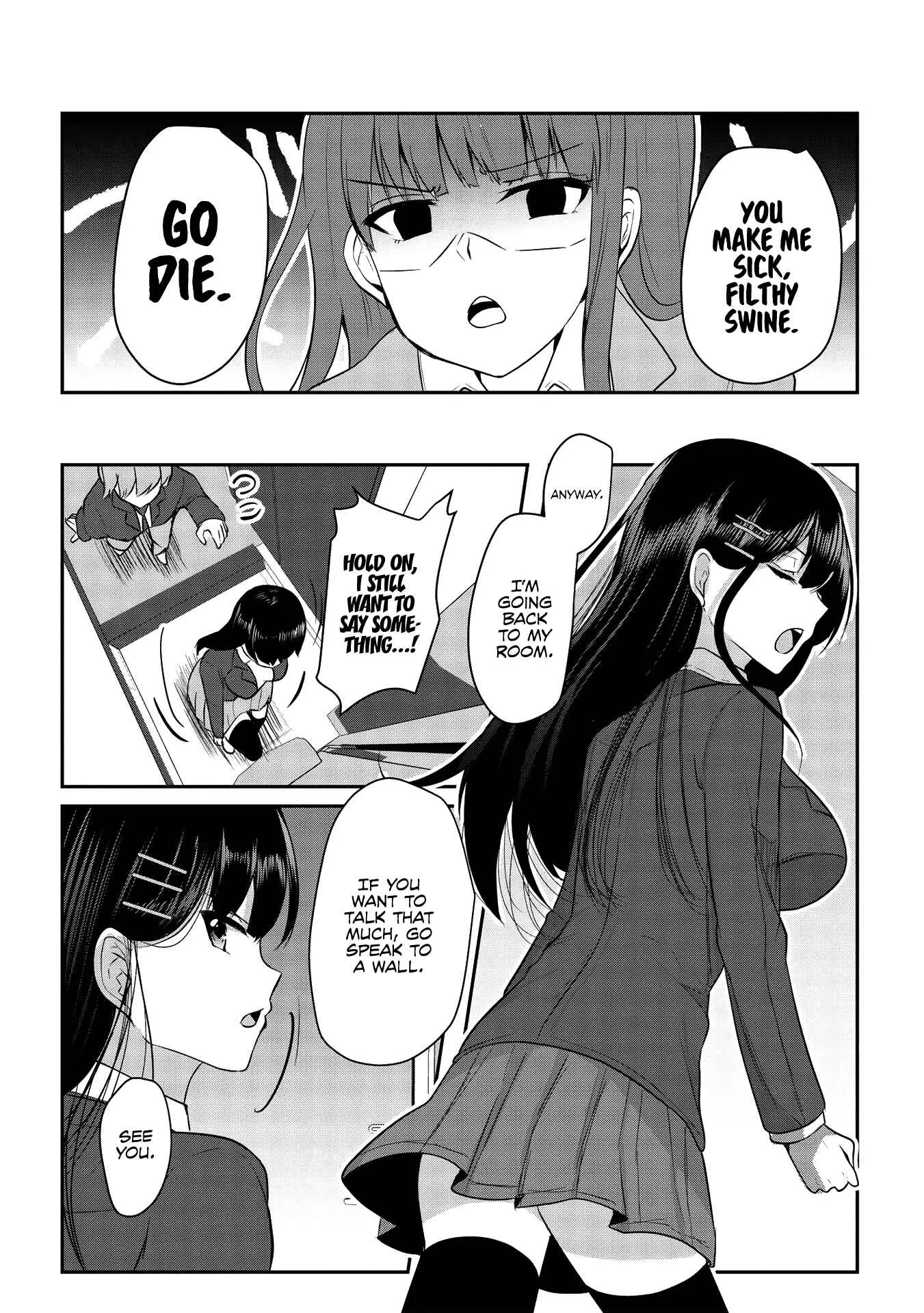 Dokuzetsu Shoujo wa Amanojaku ~Kabegoshi nara Sunao ni Sukitte Ierumon!~ Chapter 1: Yukina-senpai can’t be honest - Page 9