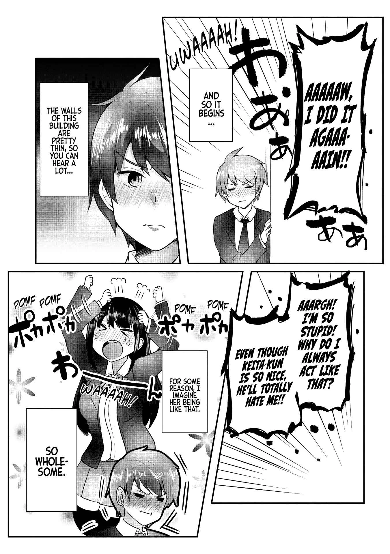 Dokuzetsu Shoujo wa Amanojaku ~Kabegoshi nara Sunao ni Sukitte Ierumon!~ Chapter 1: Yukina-senpai can’t be honest - Page 16