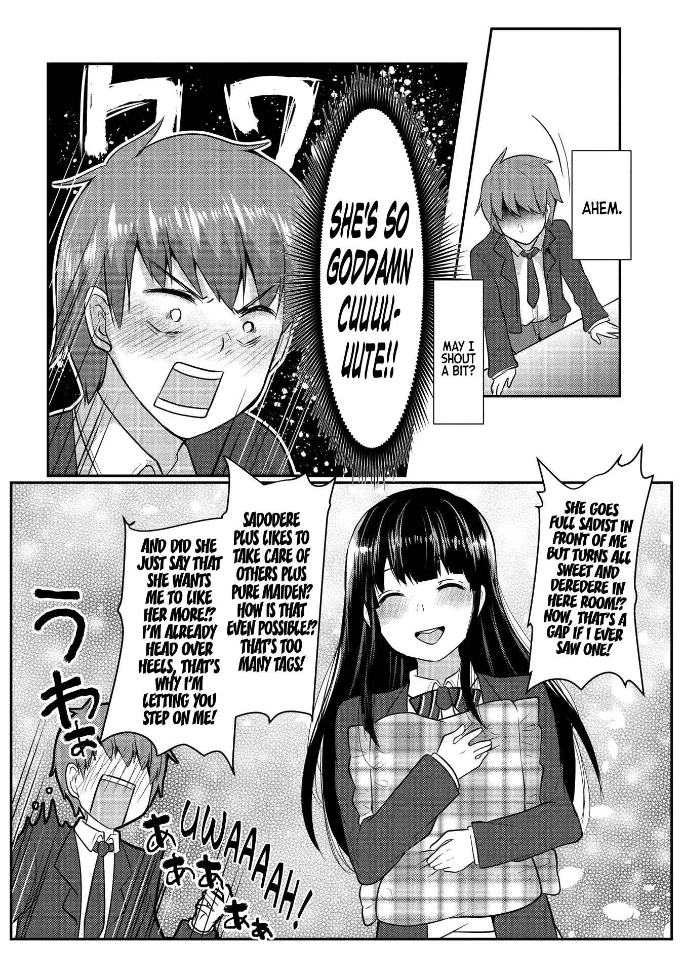 Dokuzetsu Shoujo wa Amanojaku ~Kabegoshi nara Sunao ni Sukitte Ierumon!~ Chapter 1: Yukina-senpai can’t be honest - Page 18