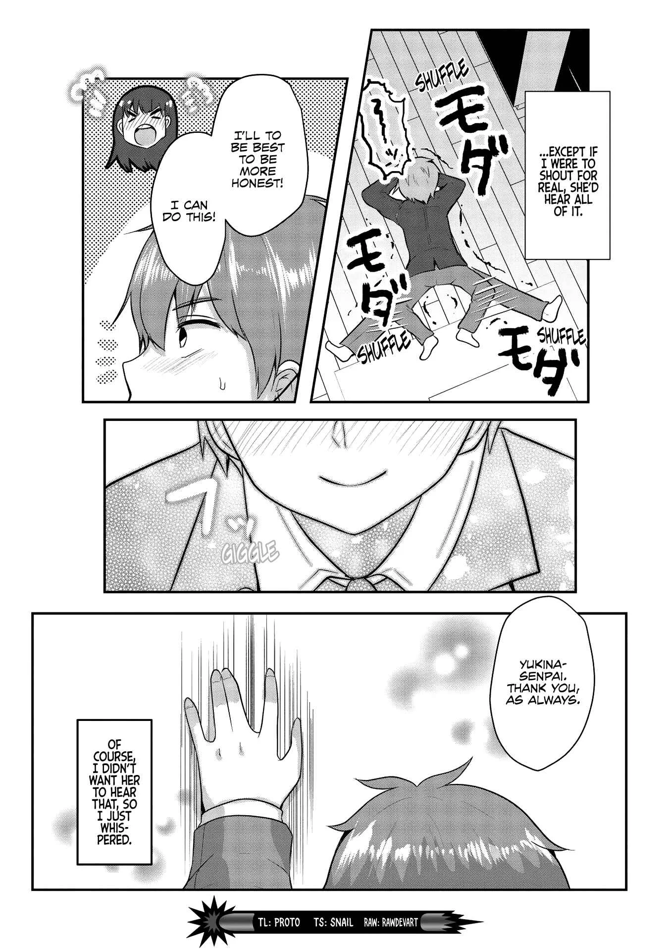 Dokuzetsu Shoujo wa Amanojaku ~Kabegoshi nara Sunao ni Sukitte Ierumon!~ Chapter 1: Yukina-senpai can’t be honest - Page 19