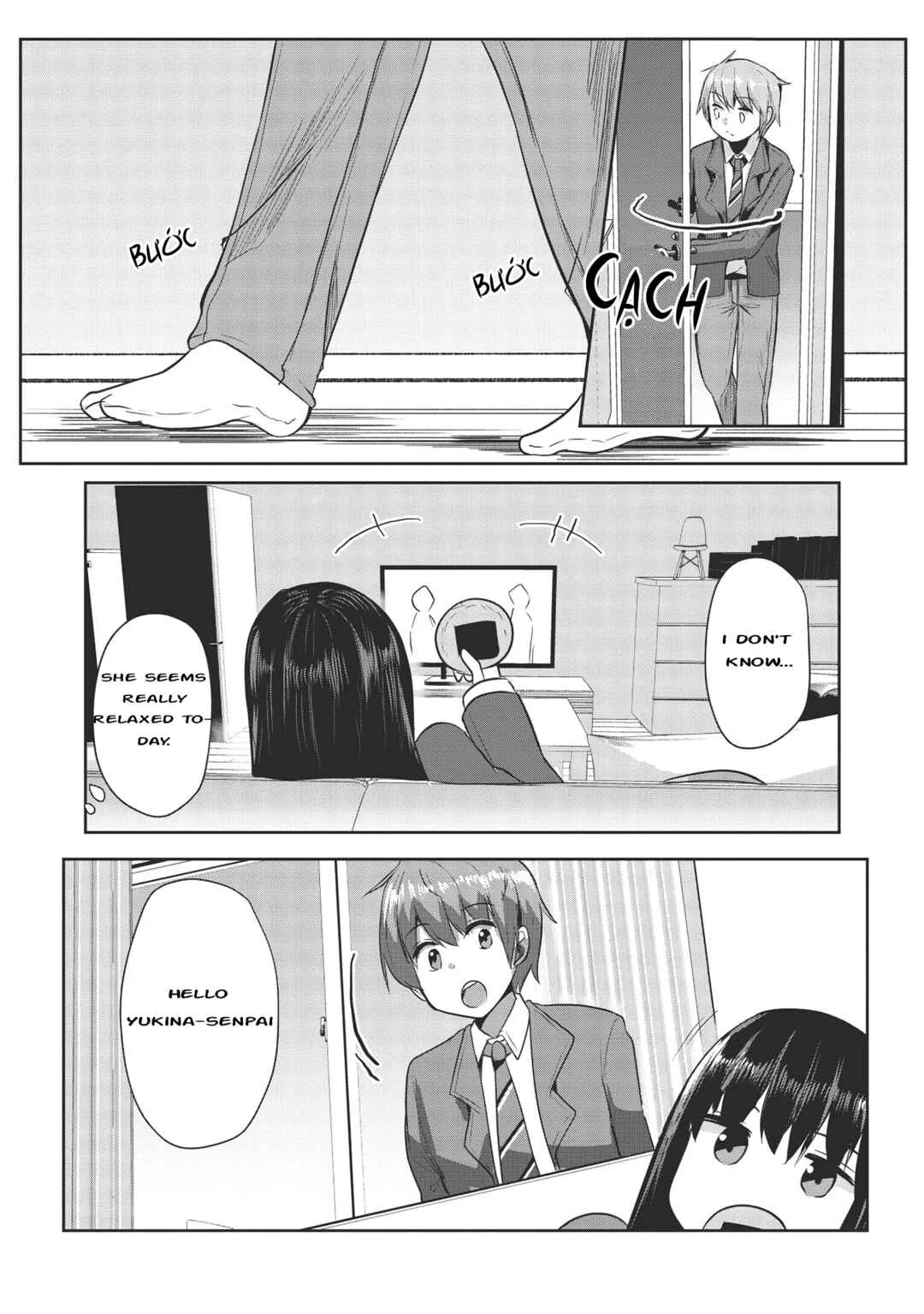 Dokuzetsu Shoujo wa Amanojaku ~Kabegoshi nara Sunao ni Sukitte Ierumon!~ Chapter 2: Ch.2 - Page 1