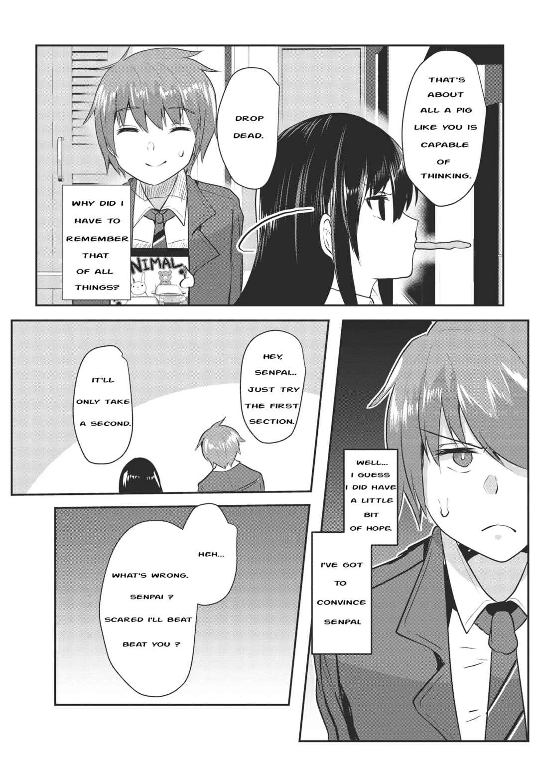 Dokuzetsu Shoujo wa Amanojaku ~Kabegoshi nara Sunao ni Sukitte Ierumon!~ Chapter 2: Ch.2 - Page 5