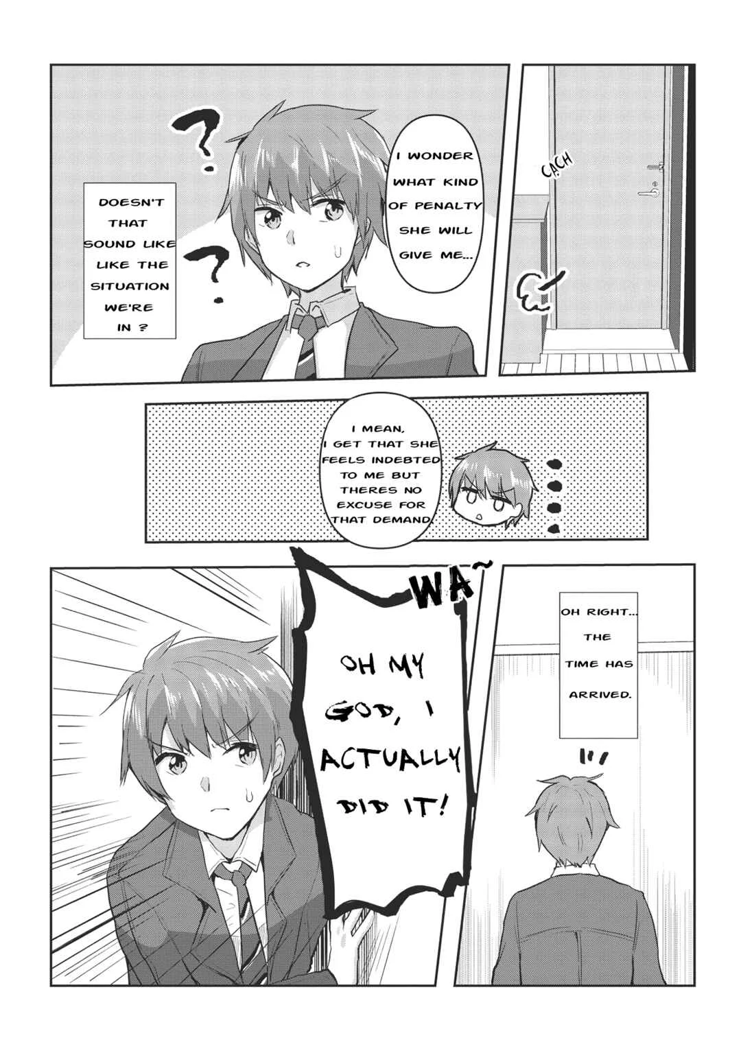 Dokuzetsu Shoujo wa Amanojaku ~Kabegoshi nara Sunao ni Sukitte Ierumon!~ Chapter 2: Ch.2 - Page 19