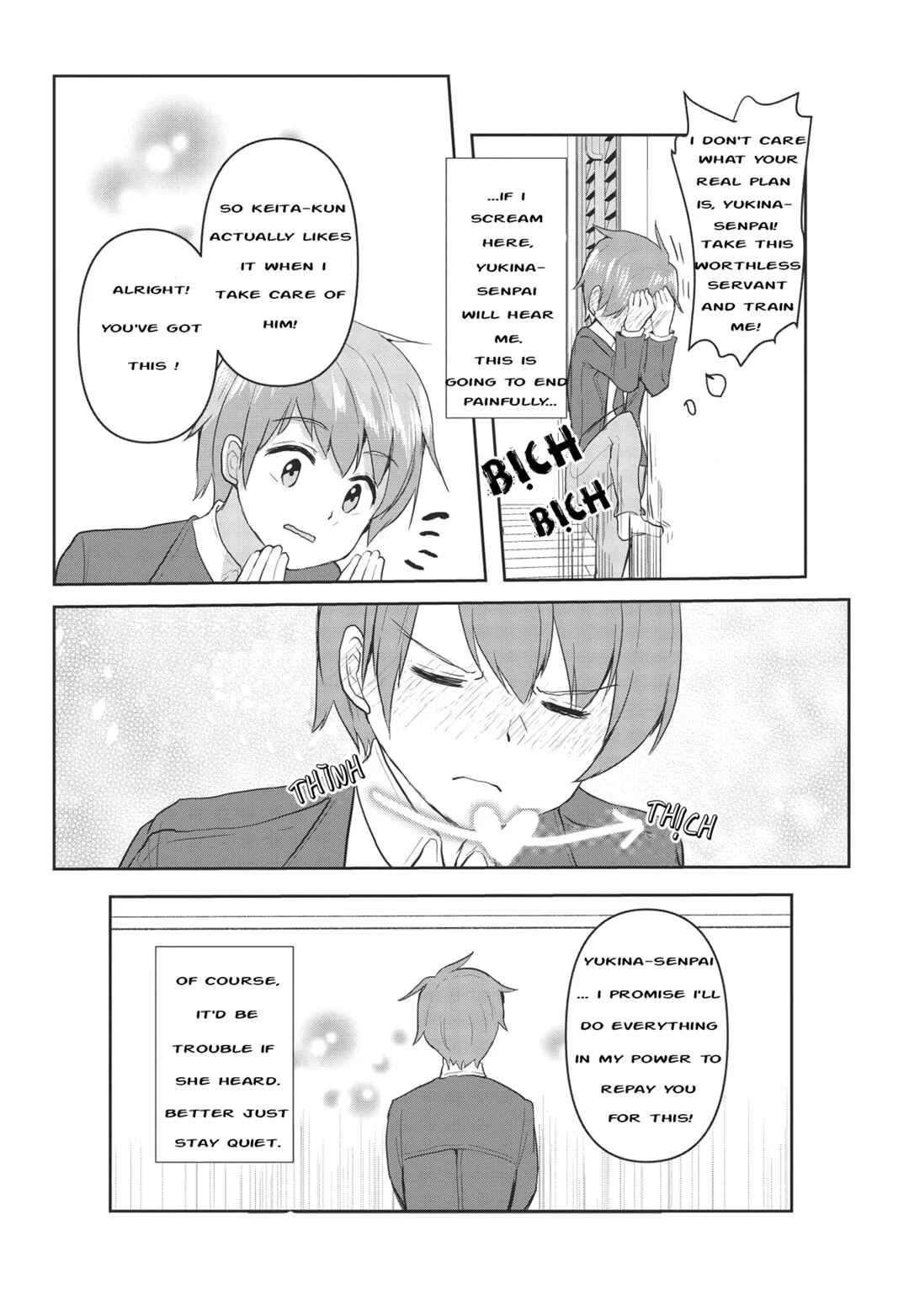 Dokuzetsu Shoujo wa Amanojaku ~Kabegoshi nara Sunao ni Sukitte Ierumon!~ Chapter 2: Ch.2 - Page 22