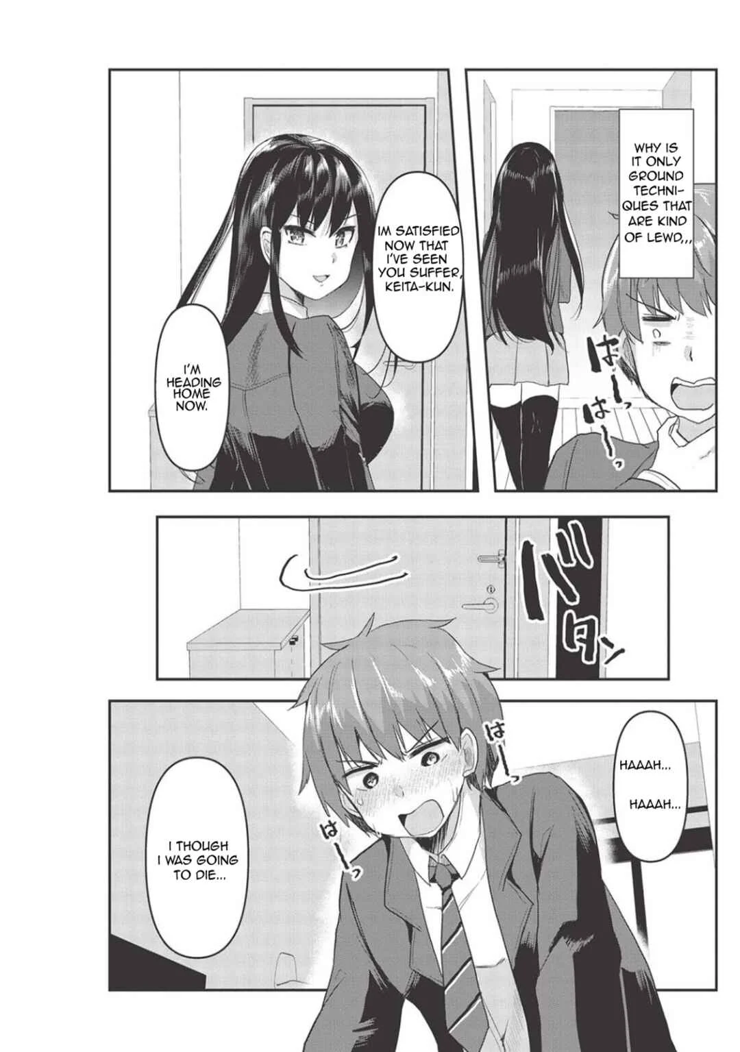 Dokuzetsu Shoujo wa Amanojaku ~Kabegoshi nara Sunao ni Sukitte Ierumon!~ Chapter 3: Ch. 3 - Page 13