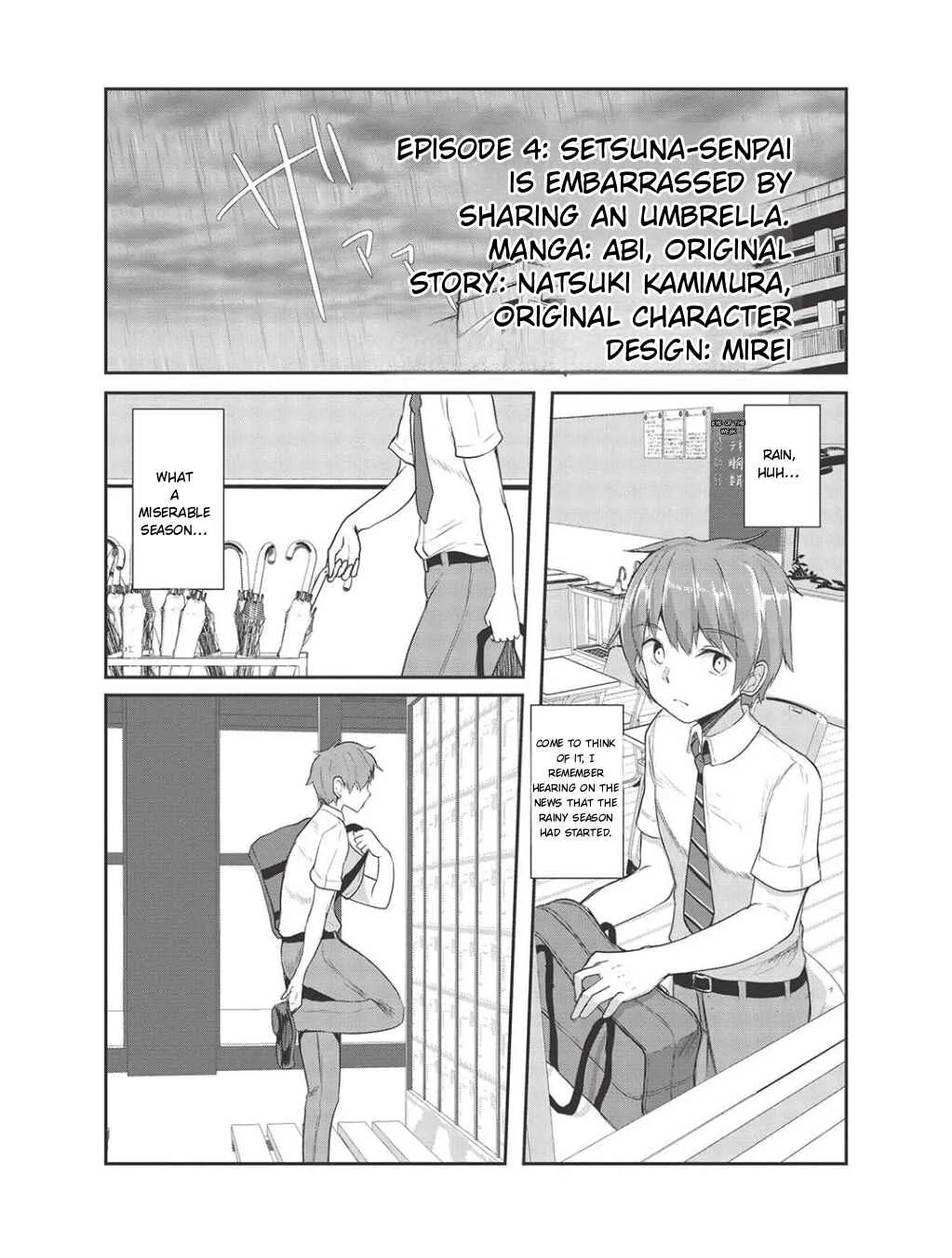 Dokuzetsu Shoujo wa Amanojaku ~Kabegoshi nara Sunao ni Sukitte Ierumon!~ Chapter 4: Ch. 4 - Page 1