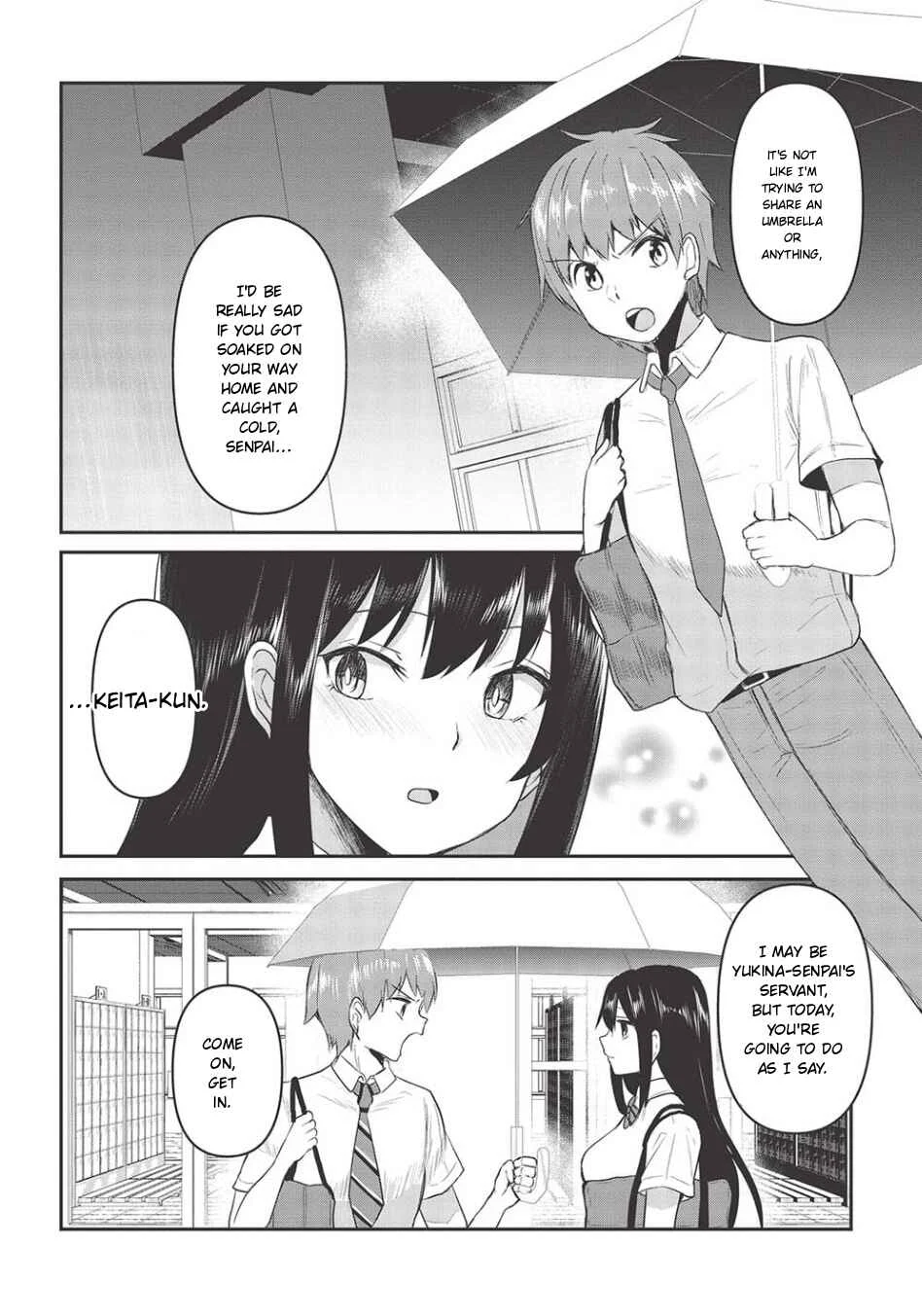 Dokuzetsu Shoujo wa Amanojaku ~Kabegoshi nara Sunao ni Sukitte Ierumon!~ Chapter 4: Ch. 4 - Page 6
