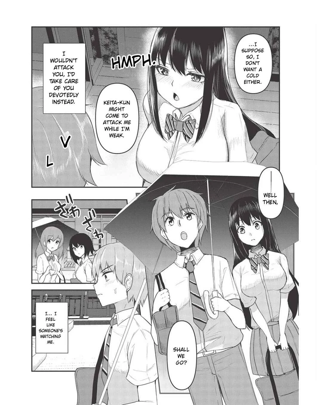 Dokuzetsu Shoujo wa Amanojaku ~Kabegoshi nara Sunao ni Sukitte Ierumon!~ Chapter 4: Ch. 4 - Page 7