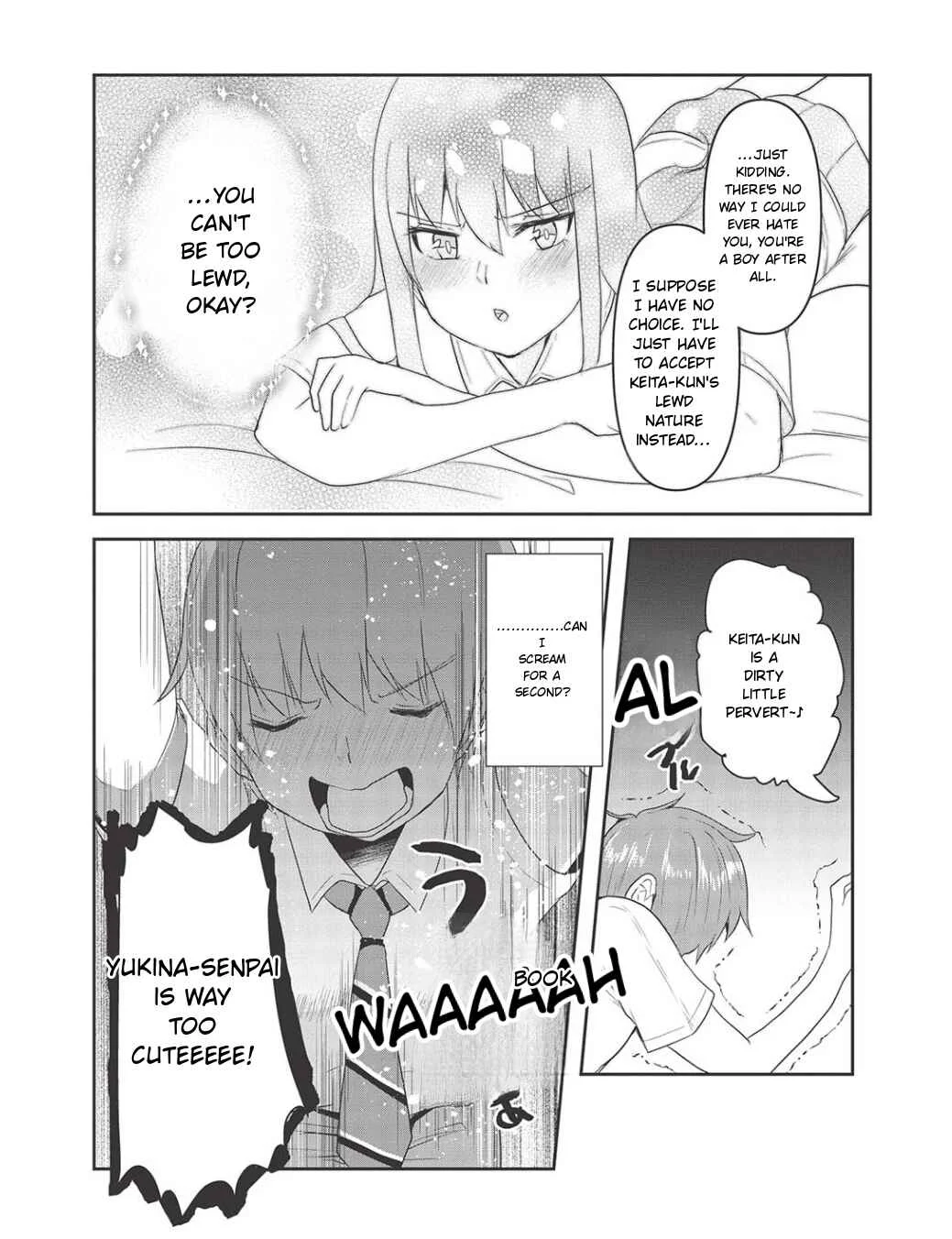 Dokuzetsu Shoujo wa Amanojaku ~Kabegoshi nara Sunao ni Sukitte Ierumon!~ Chapter 4: Ch. 4 - Page 18