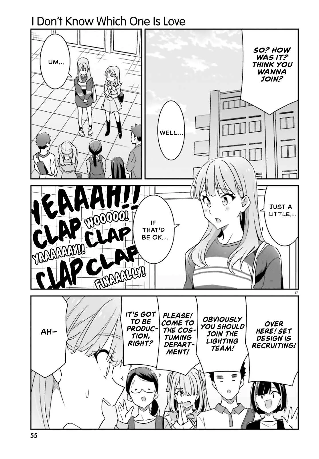 Dore ga Koi ka ga Wakaranai Chapter 4 - Page 17