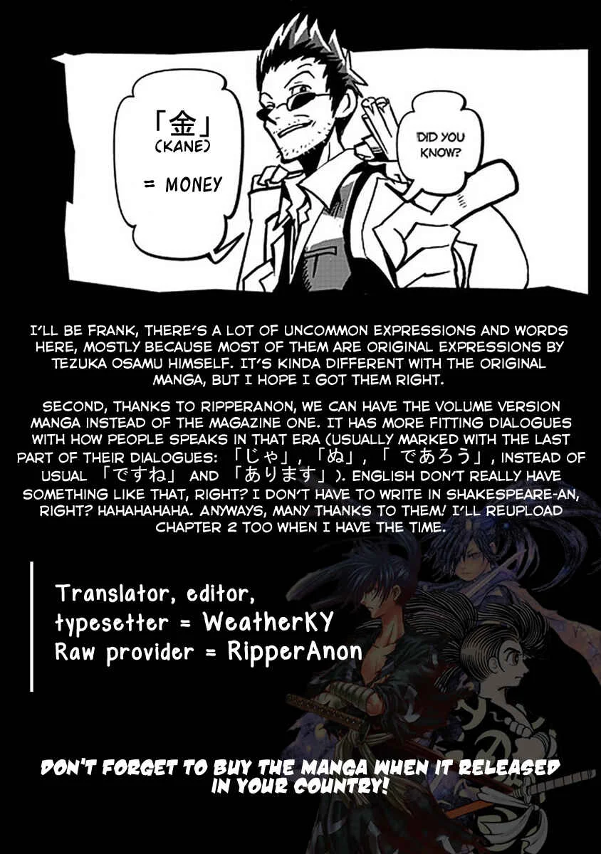 Dororo to Hyakkimaru Den Chapter 3: The Story of Bandai part 1 - Page 29