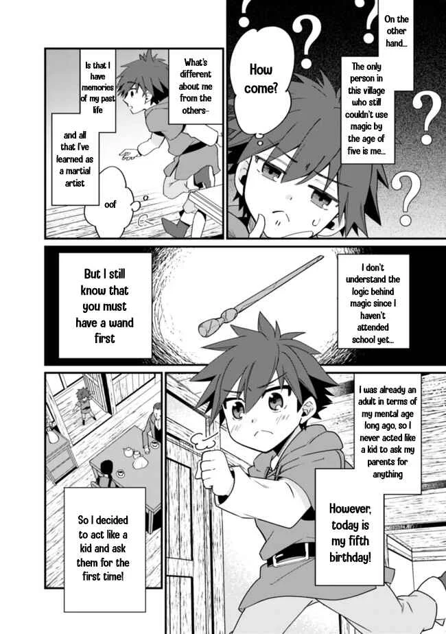 Doryoku Shisugita Sekai Saikyou no Butouka ha, Mahou Sekai wo Yoyuu de Ikinuku. Chapter 1 - Page 6