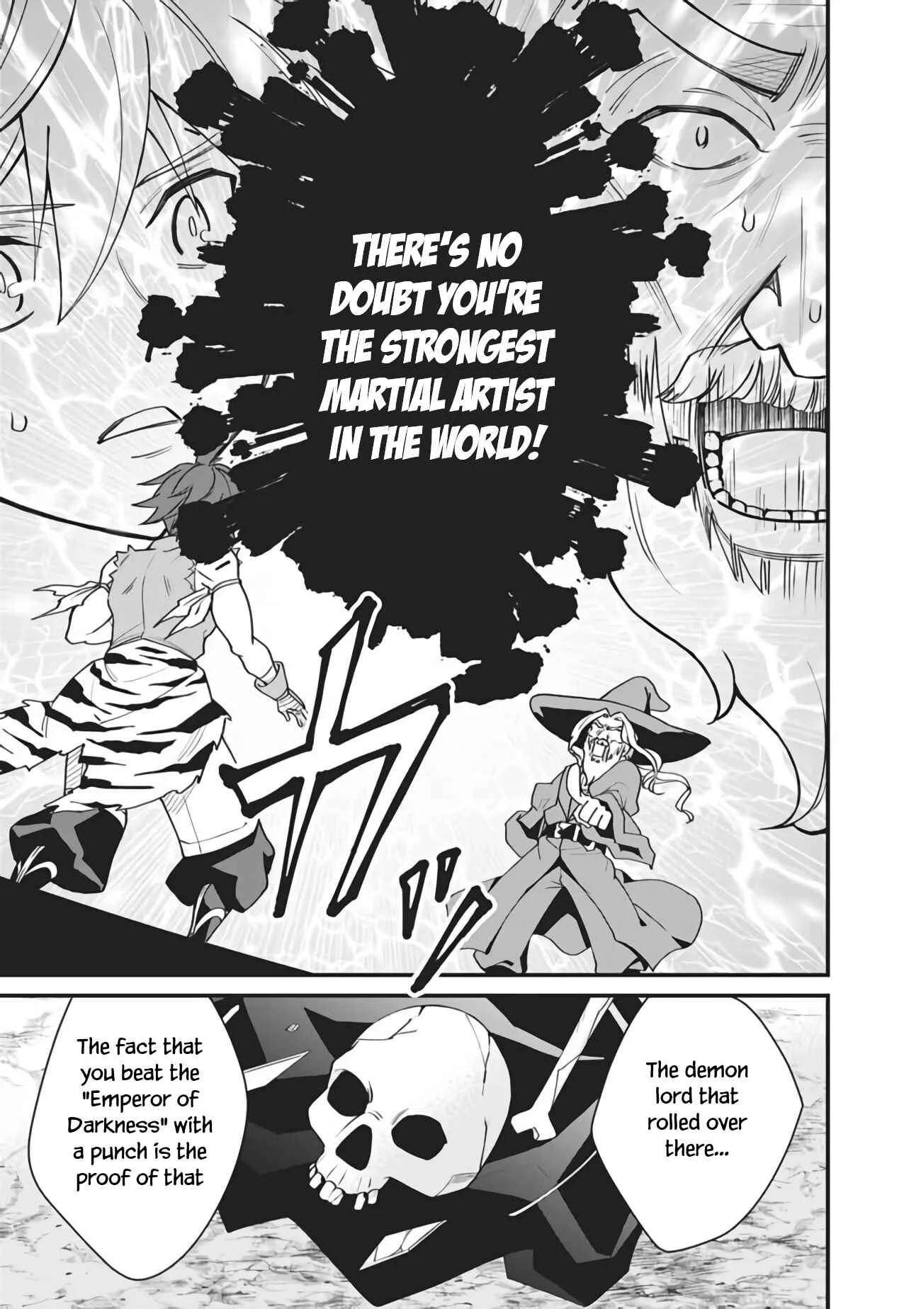 Doryoku Shisugita Sekai Saikyou no Butouka ha, Mahou Sekai wo Yoyuu de Ikinuku. Chapter 2 - Page 4
