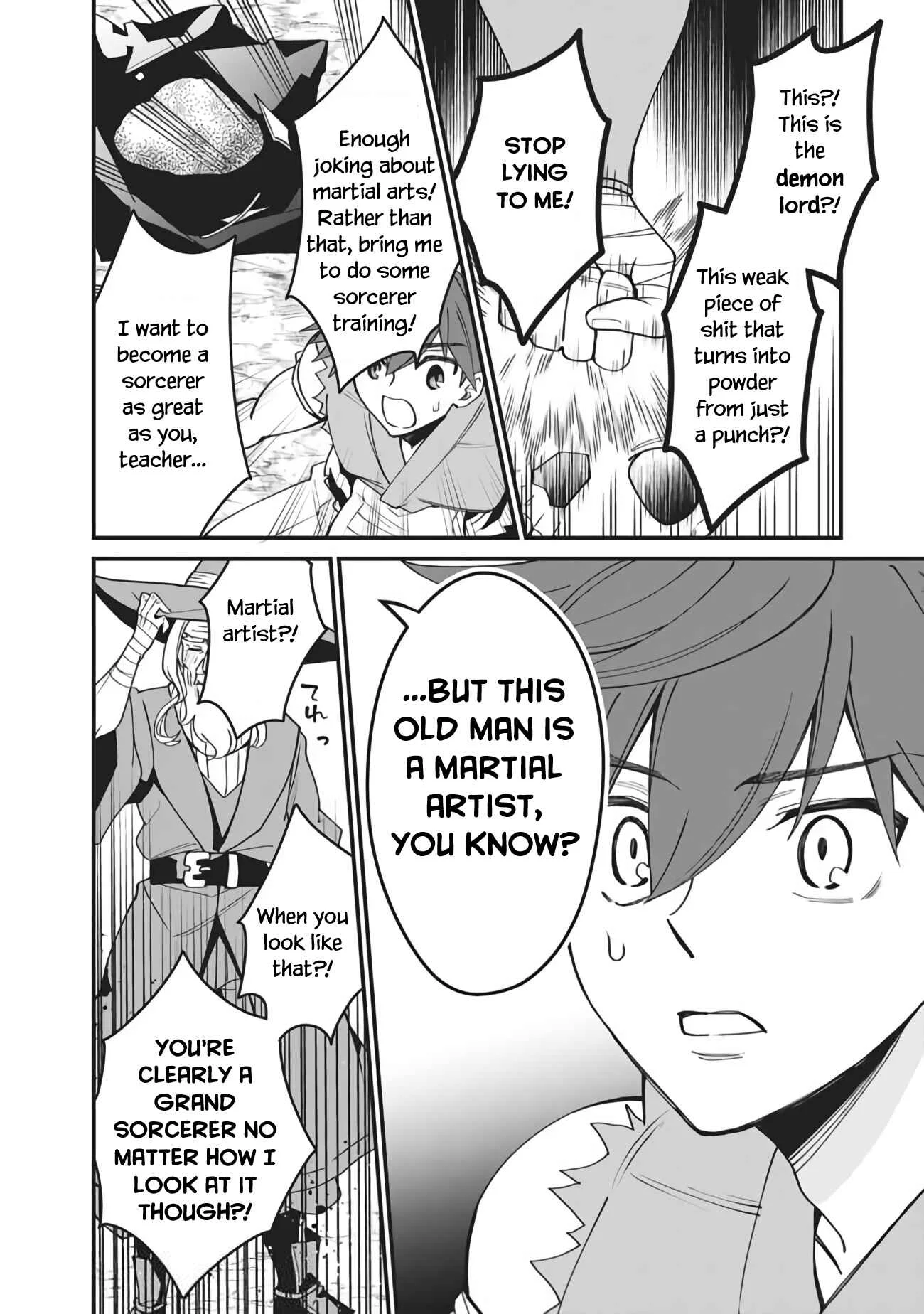 Doryoku Shisugita Sekai Saikyou no Butouka ha, Mahou Sekai wo Yoyuu de Ikinuku. Chapter 2 - Page 5