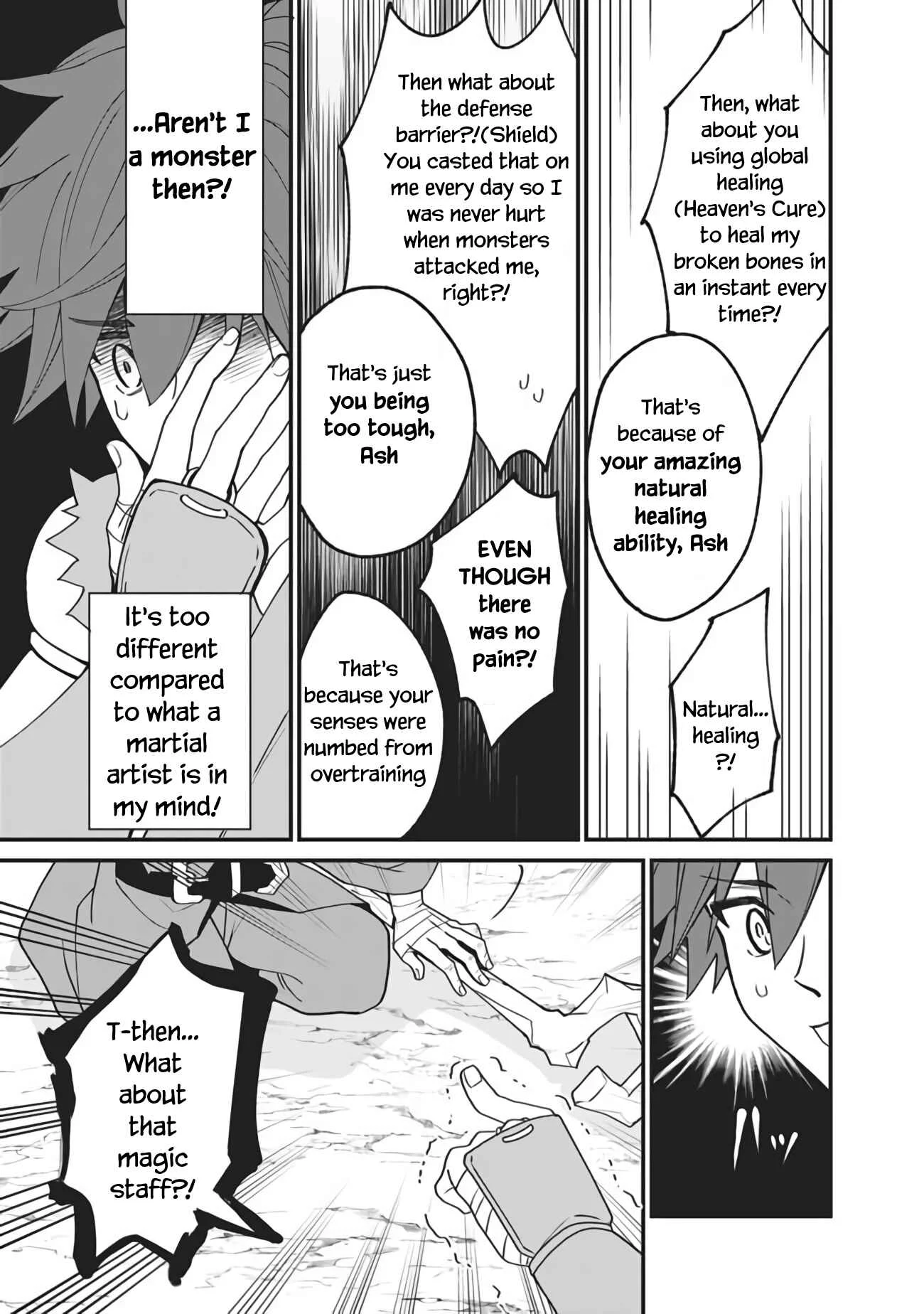 Doryoku Shisugita Sekai Saikyou no Butouka ha, Mahou Sekai wo Yoyuu de Ikinuku. Chapter 2 - Page 6