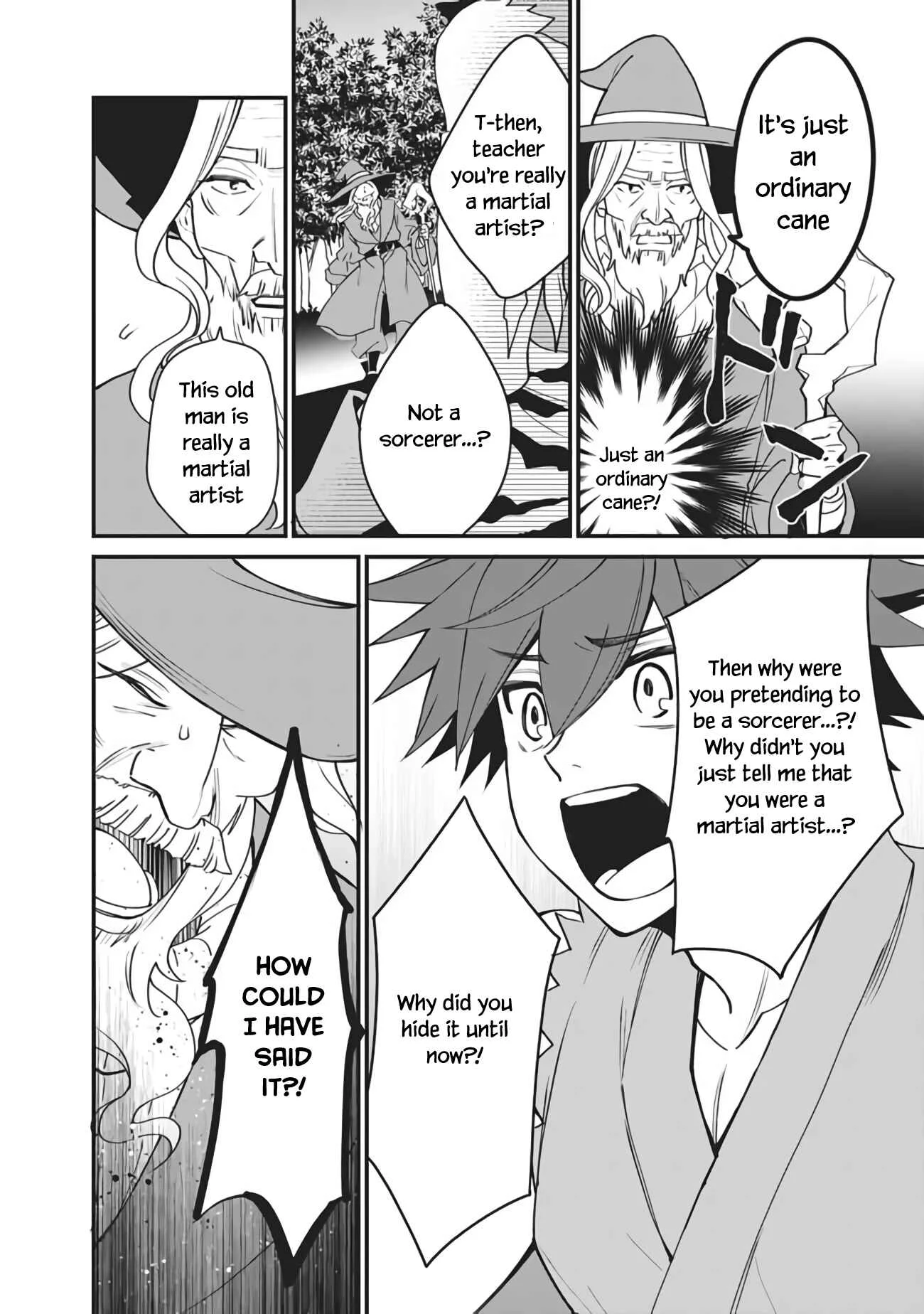 Doryoku Shisugita Sekai Saikyou no Butouka ha, Mahou Sekai wo Yoyuu de Ikinuku. Chapter 2 - Page 7