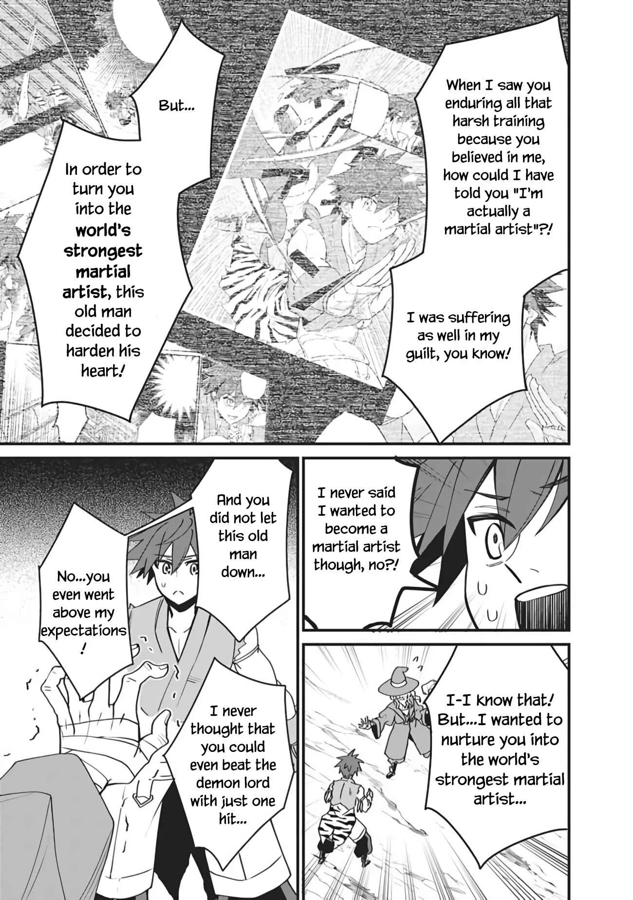 Doryoku Shisugita Sekai Saikyou no Butouka ha, Mahou Sekai wo Yoyuu de Ikinuku. Chapter 2 - Page 8