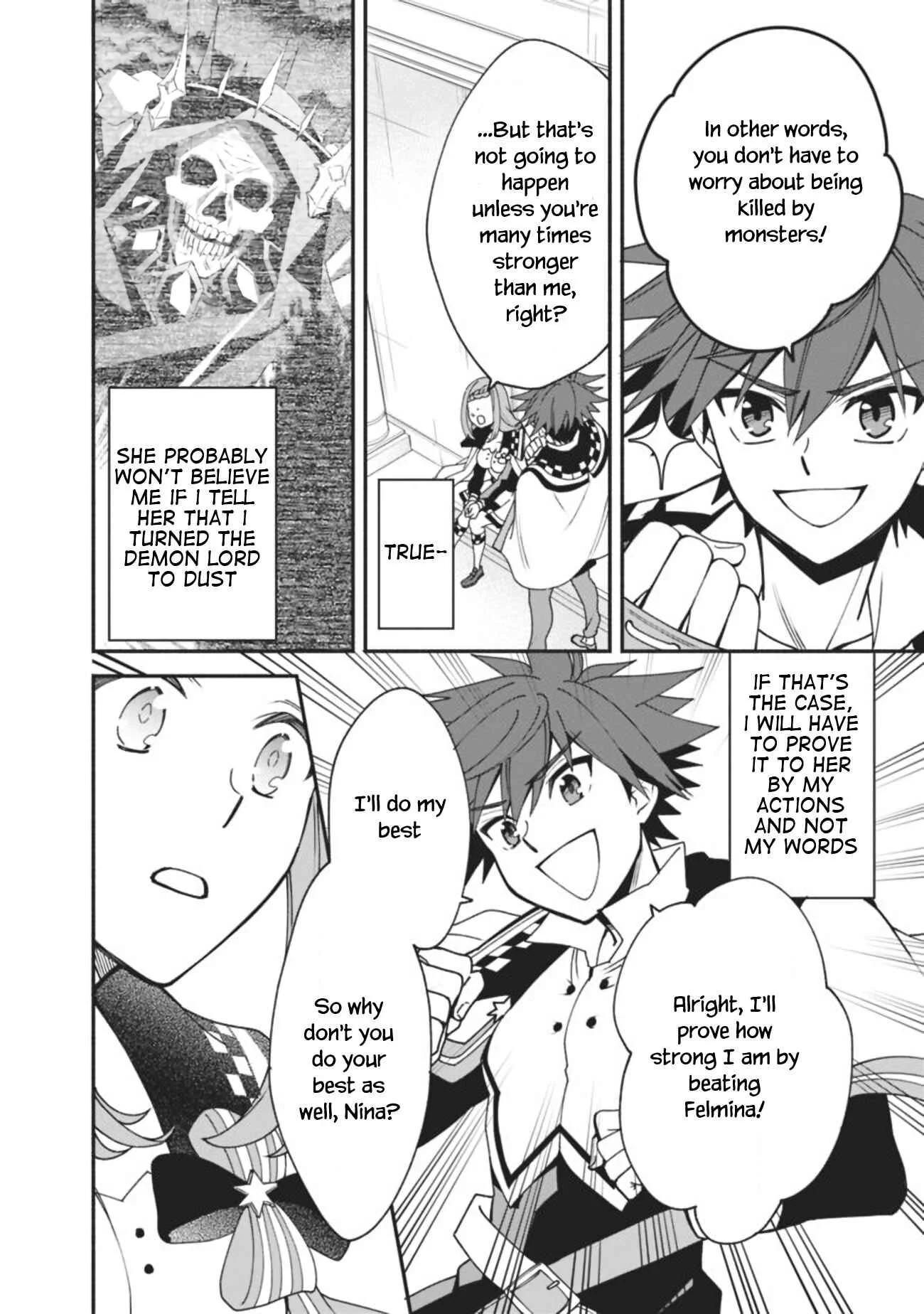 Doryoku Shisugita Sekai Saikyou no Butouka ha, Mahou Sekai wo Yoyuu de Ikinuku. Chapter 5 - Page 17