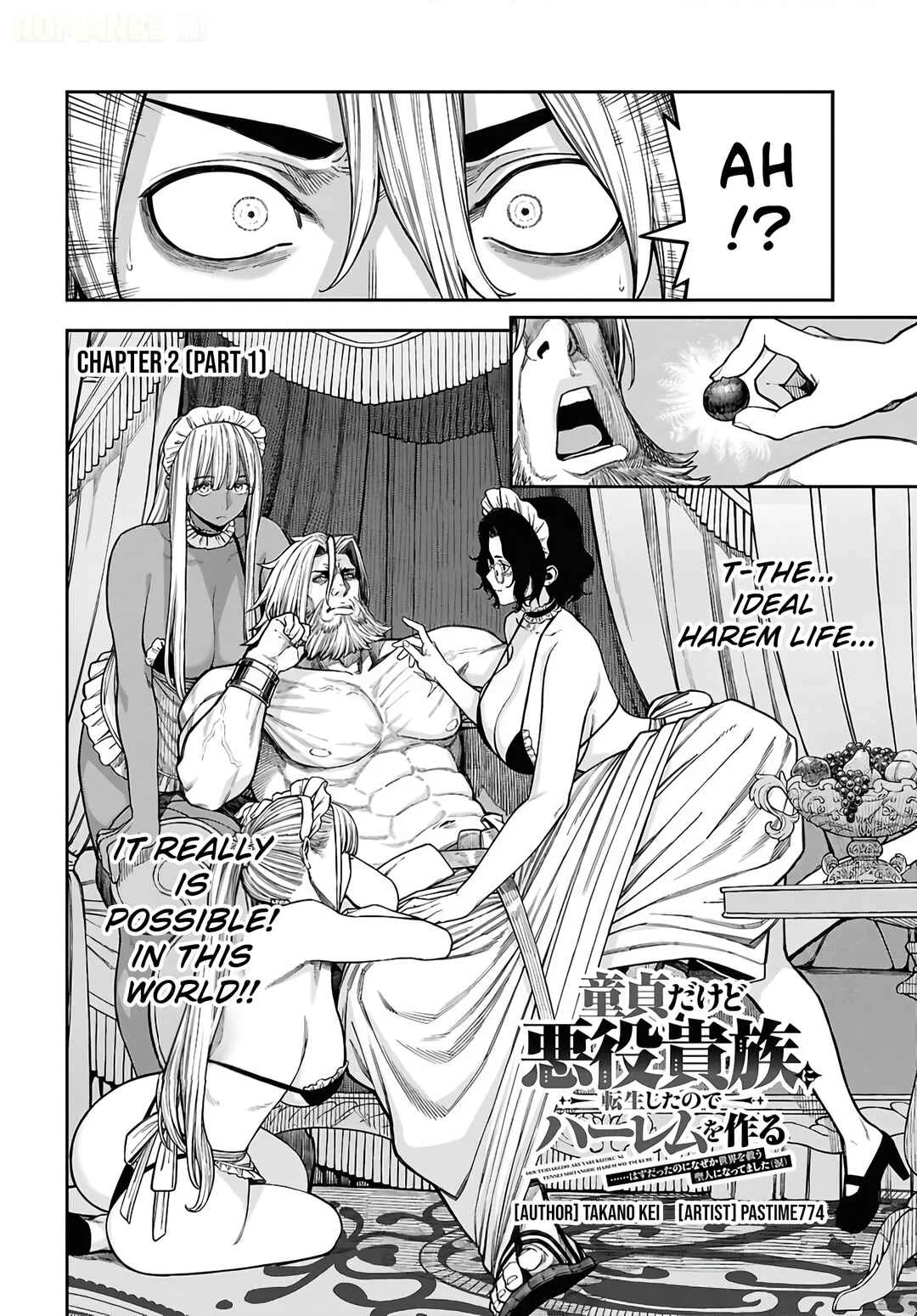 Doutei dakedo Akuyaku Kizoku ni Tensei Shita node Harem wo Tsukuru…… hazu datta noni Nazeka Sekai wo Sukuu Seijin ni Nattemashita (Namida) Chapter 2.1 - Page 3