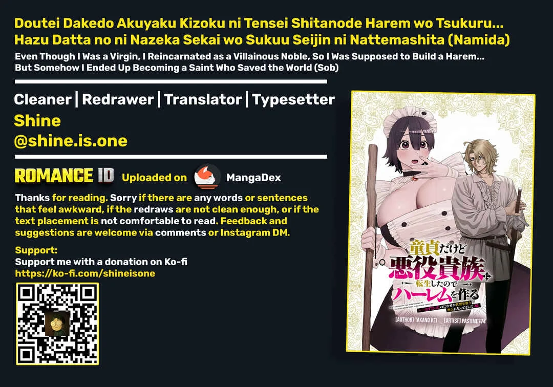Doutei dakedo Akuyaku Kizoku ni Tensei Shita node Harem wo Tsukuru…… hazu datta noni Nazeka Sekai wo Sukuu Seijin ni Nattemashita (Namida) Chapter 2.2 - Page 20