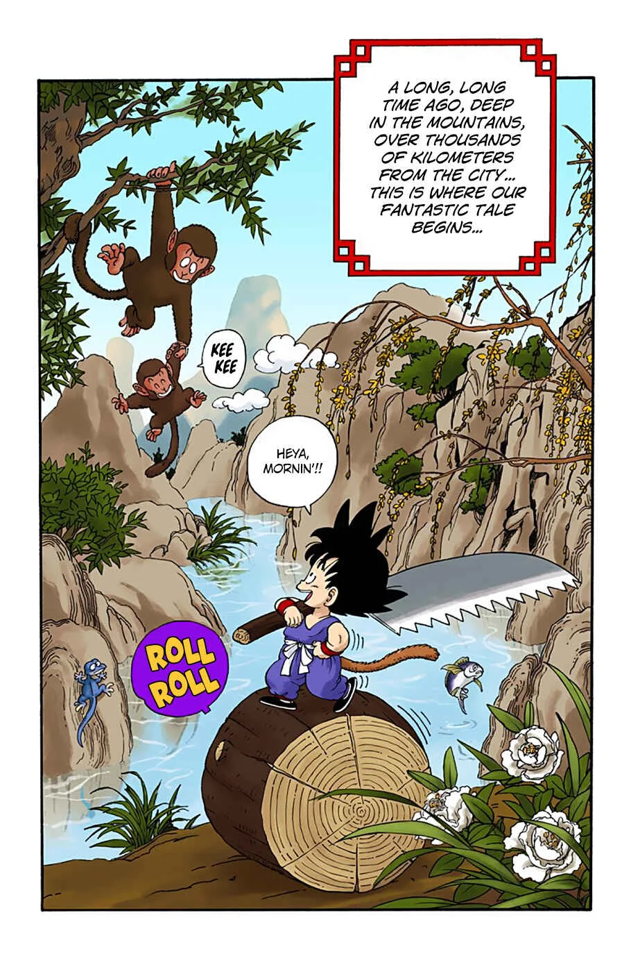Dragon Ball (Official Colored) Chapter 1: Bloomers and Son Goku - Page 3
