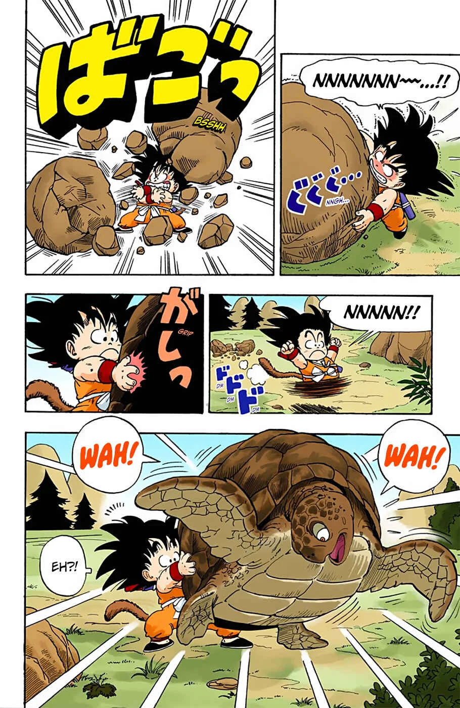 Dragon Ball (Official Colored) Chapter 3: Goku Runs to the Beach - Page 4